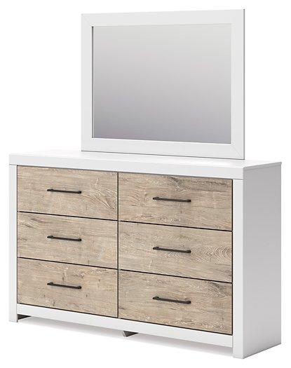 Charbitt Dresser and Mirror - Luxury Home Furniture (MI)