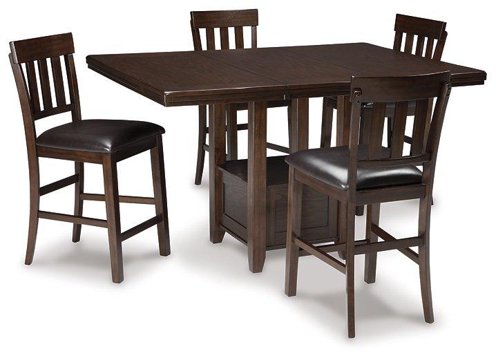 Haddigan Counter Height Dining Set - Luxury Home Furniture (MI)