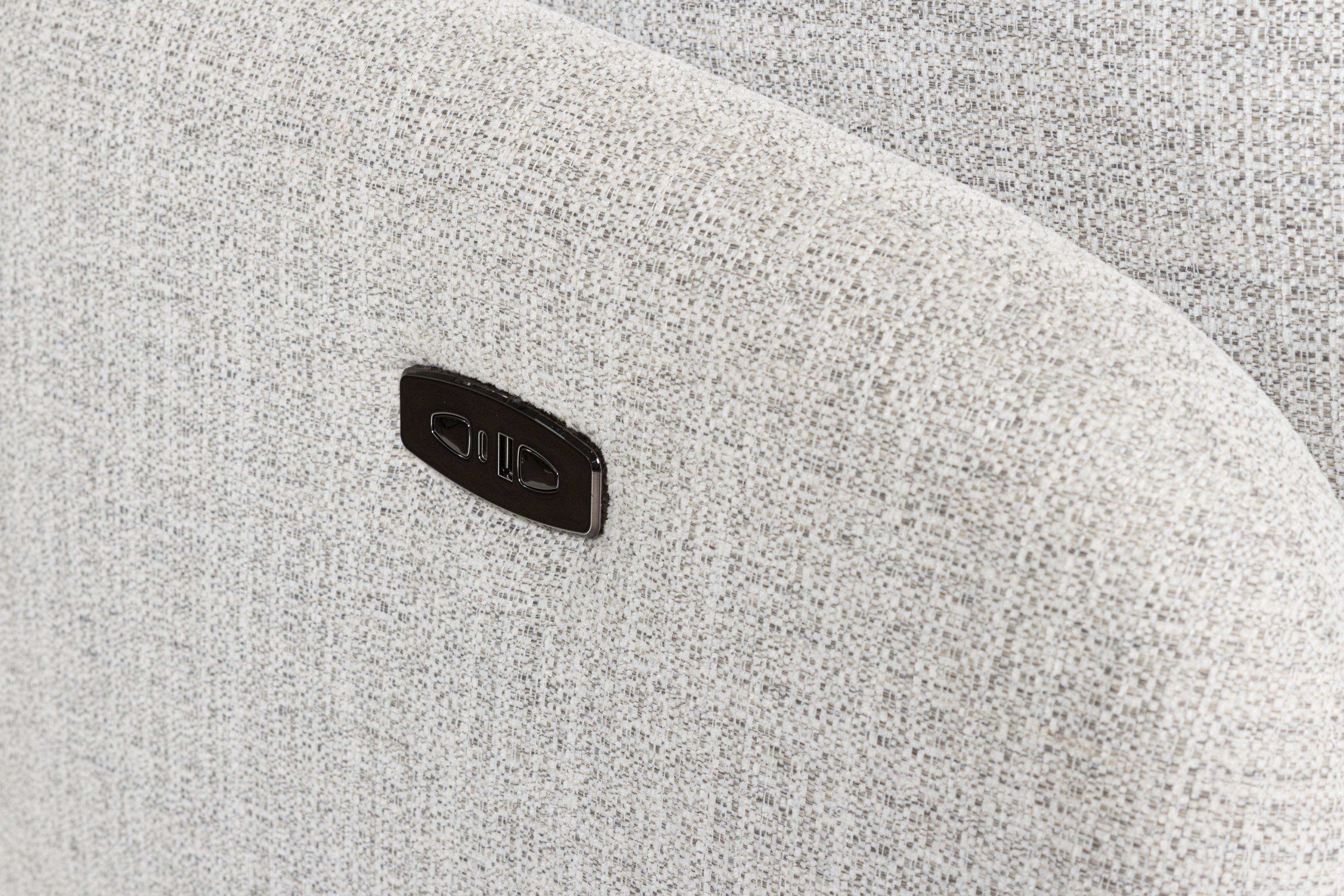 Alainmont Next-Gen Nuvella Swivel Power Recliner - Luxury Home Furniture (MI)