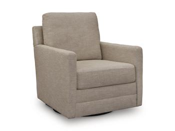 Freybourne Next-Gen Nuvella Swivel Accent Chair - Luxury Home Furniture (MI)