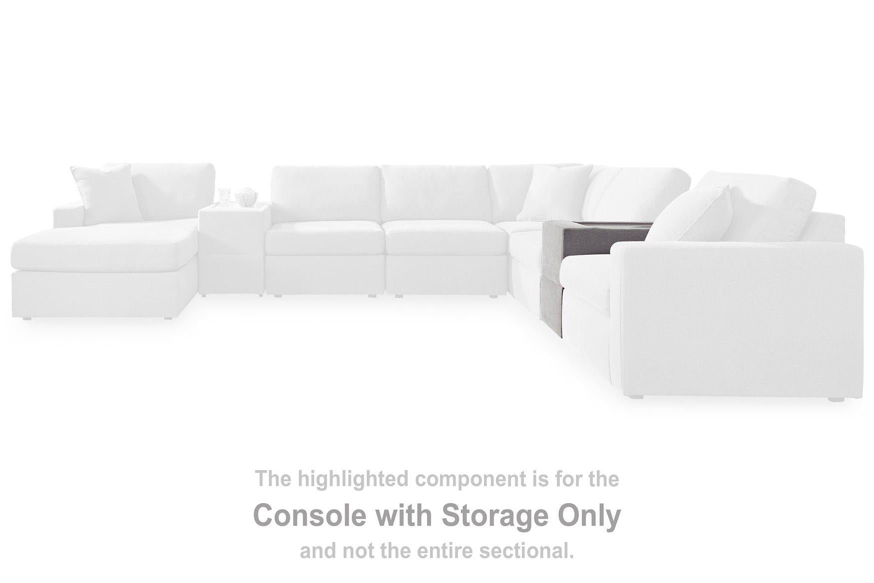 Modmax Balanced Sectional with Audio and Storage Consoles - Luxury Home Furniture (MI)