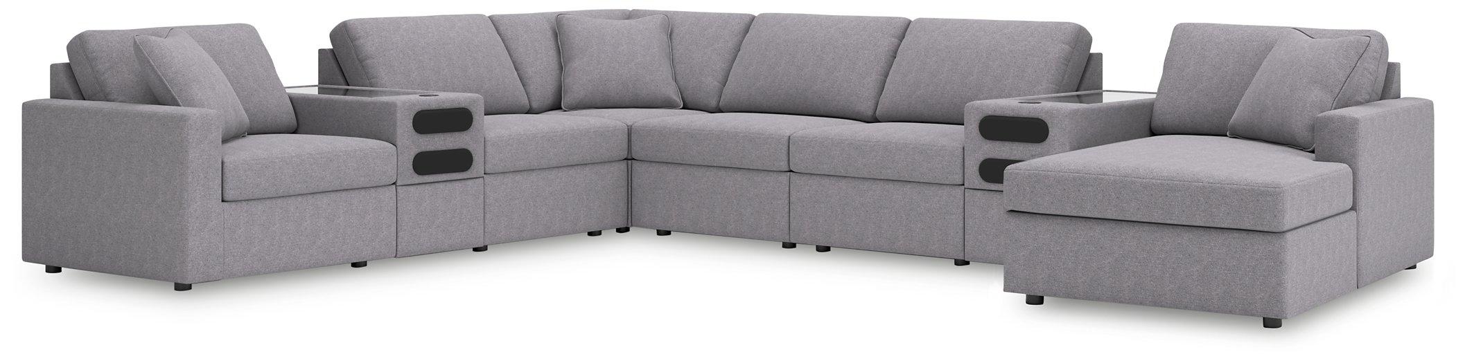 Modmax Sectional with Audio System and Chaise - Luxury Home Furniture (MI)