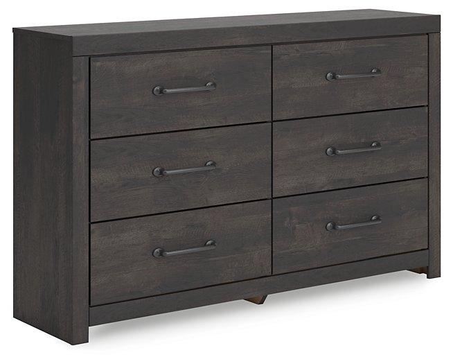 Hollivern Dresser and Mirror - Luxury Home Furniture (MI)