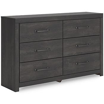 Hollivern Dresser and Mirror - Luxury Home Furniture (MI)