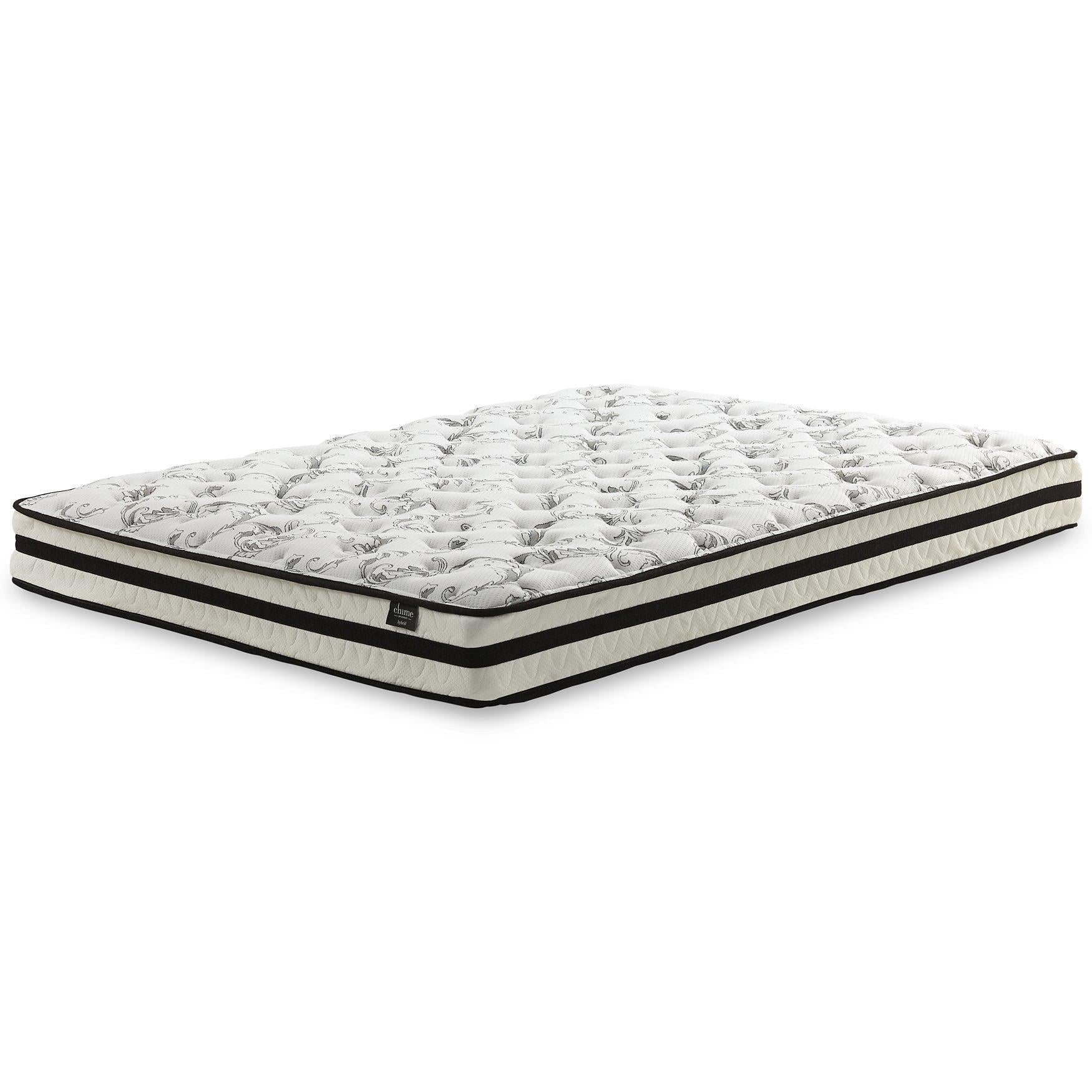 8 Inch Chime Innerspring Mattress in a Box - Luxury Home Furniture (MI)