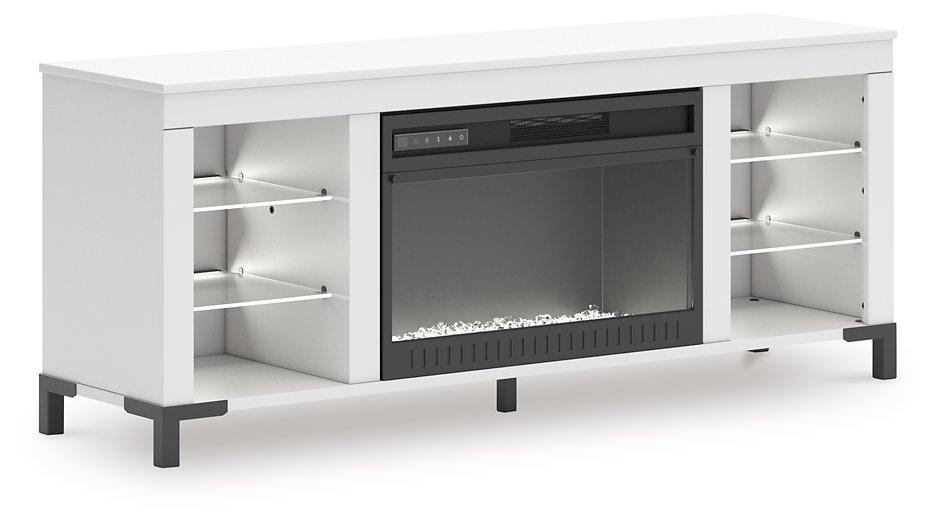 Brollevi 60" TV Stand with Electric Fireplace - Luxury Home Furniture (MI)