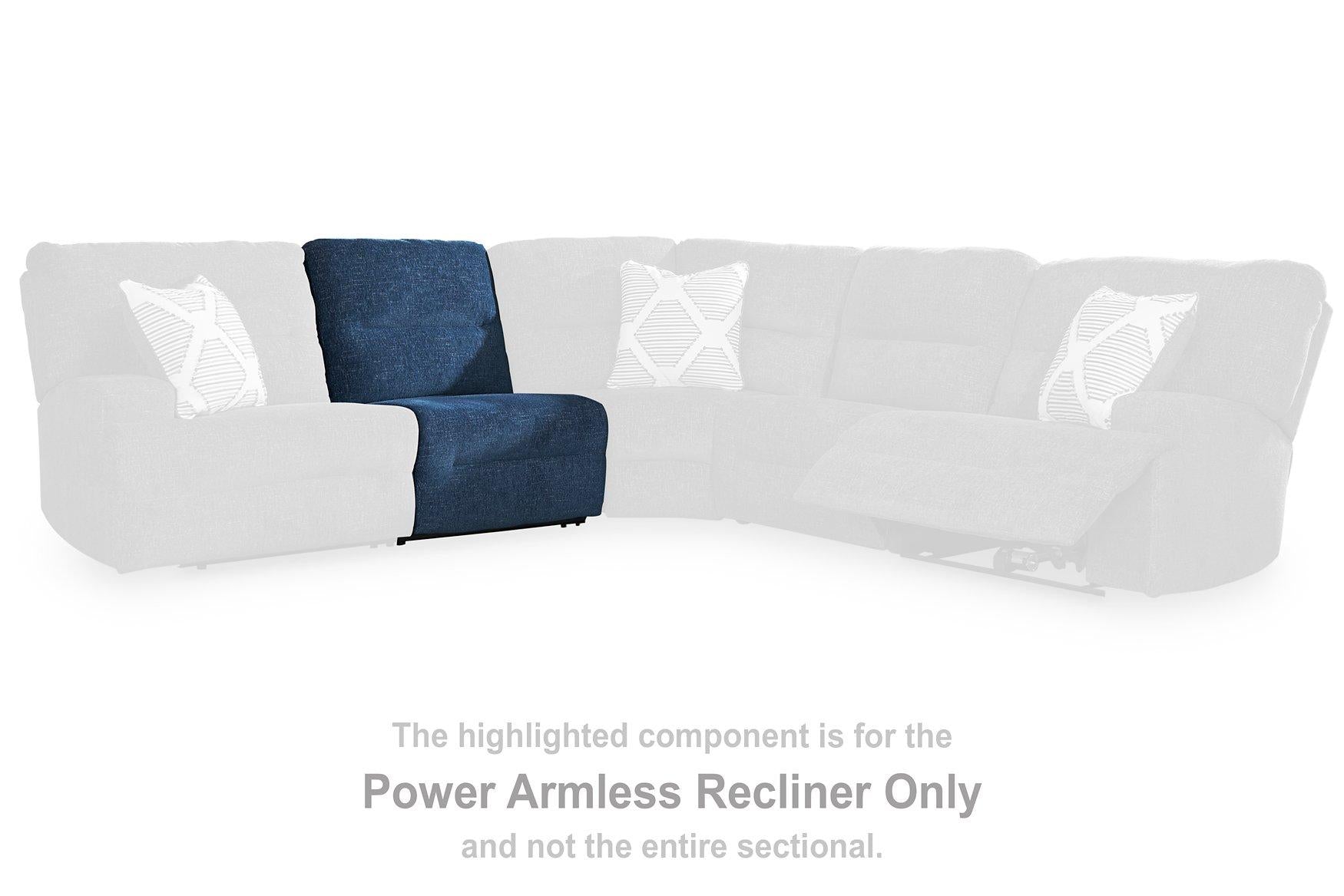 Acklen Place Power Reclining Sectional with Chaise - Luxury Home Furniture (MI)