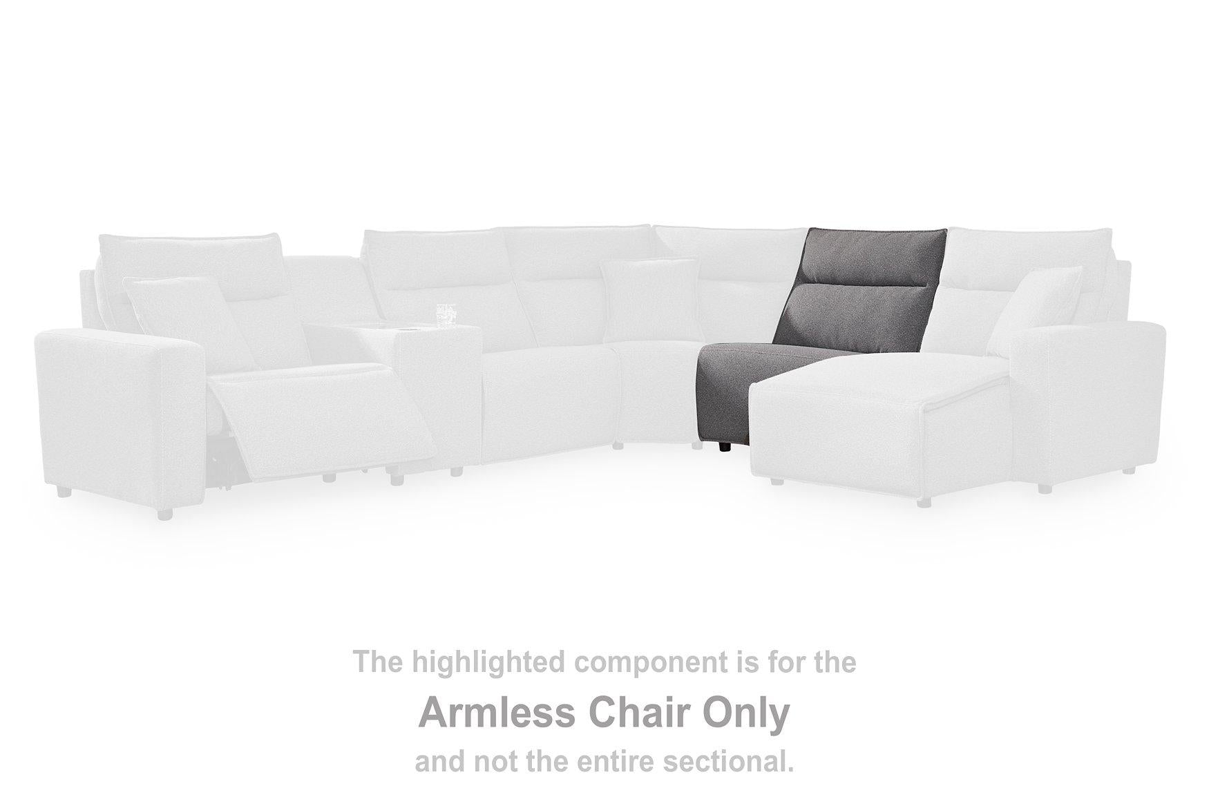 Modmax II Power Reclining Sectional with Audio Consoles - Luxury Home Furniture (MI)