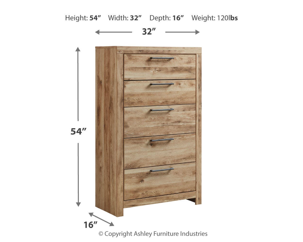 Hyanna Chest of Drawers - Luxury Home Furniture (MI)