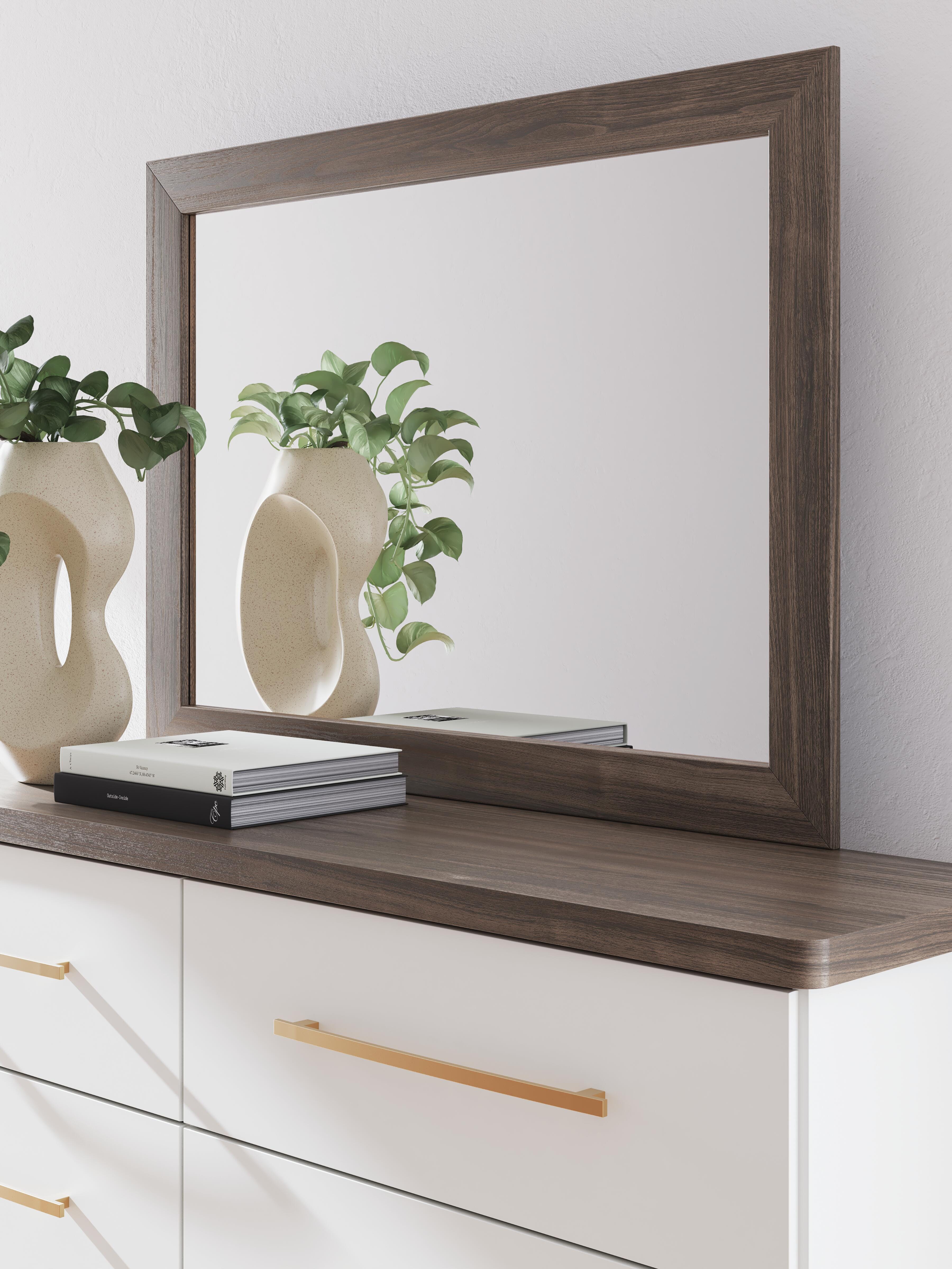 Kendanport Dresser and Mirror - Luxury Home Furniture (MI)