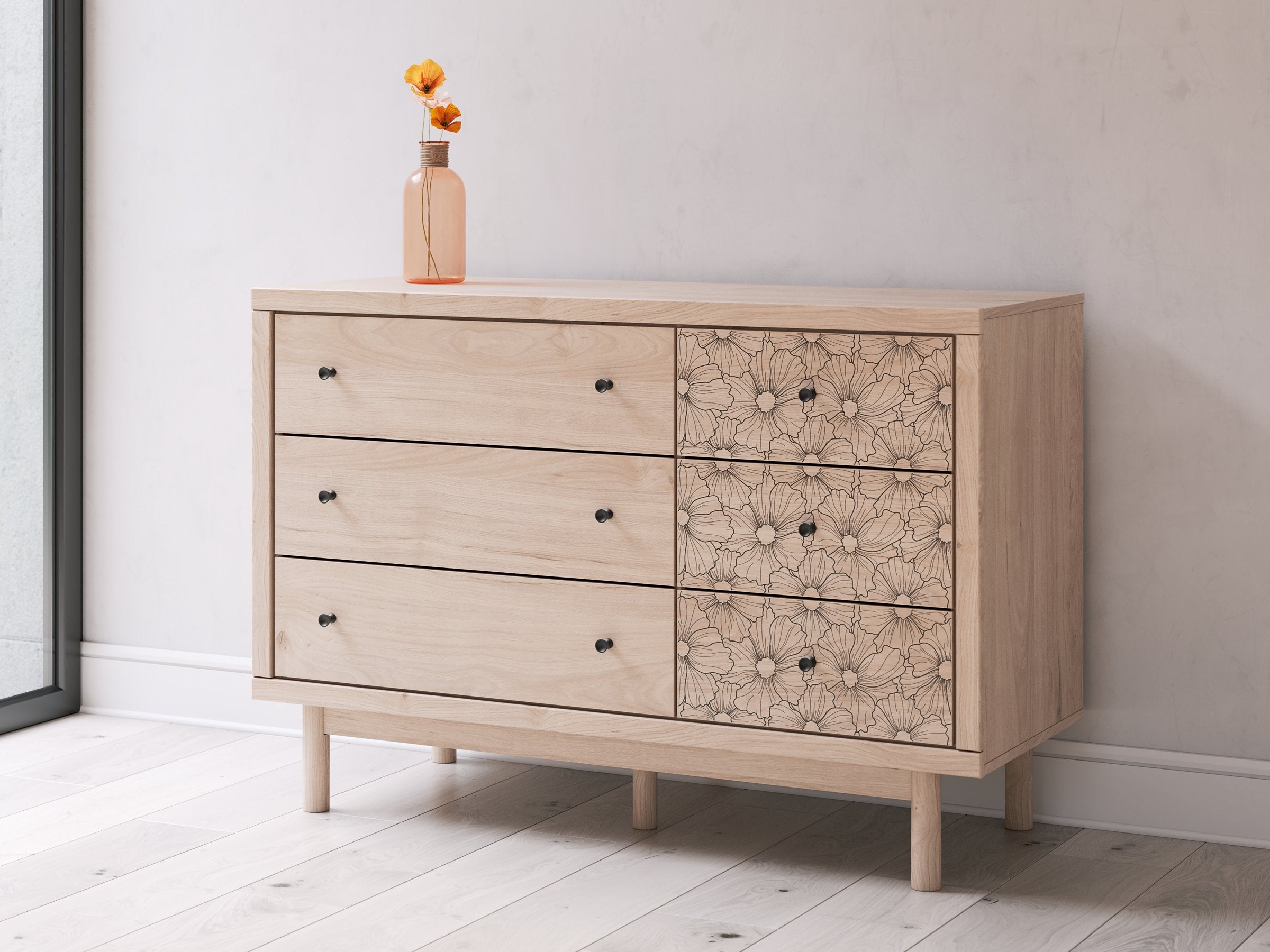 Arloster Dresser and Mirror - Luxury Home Furniture (MI)
