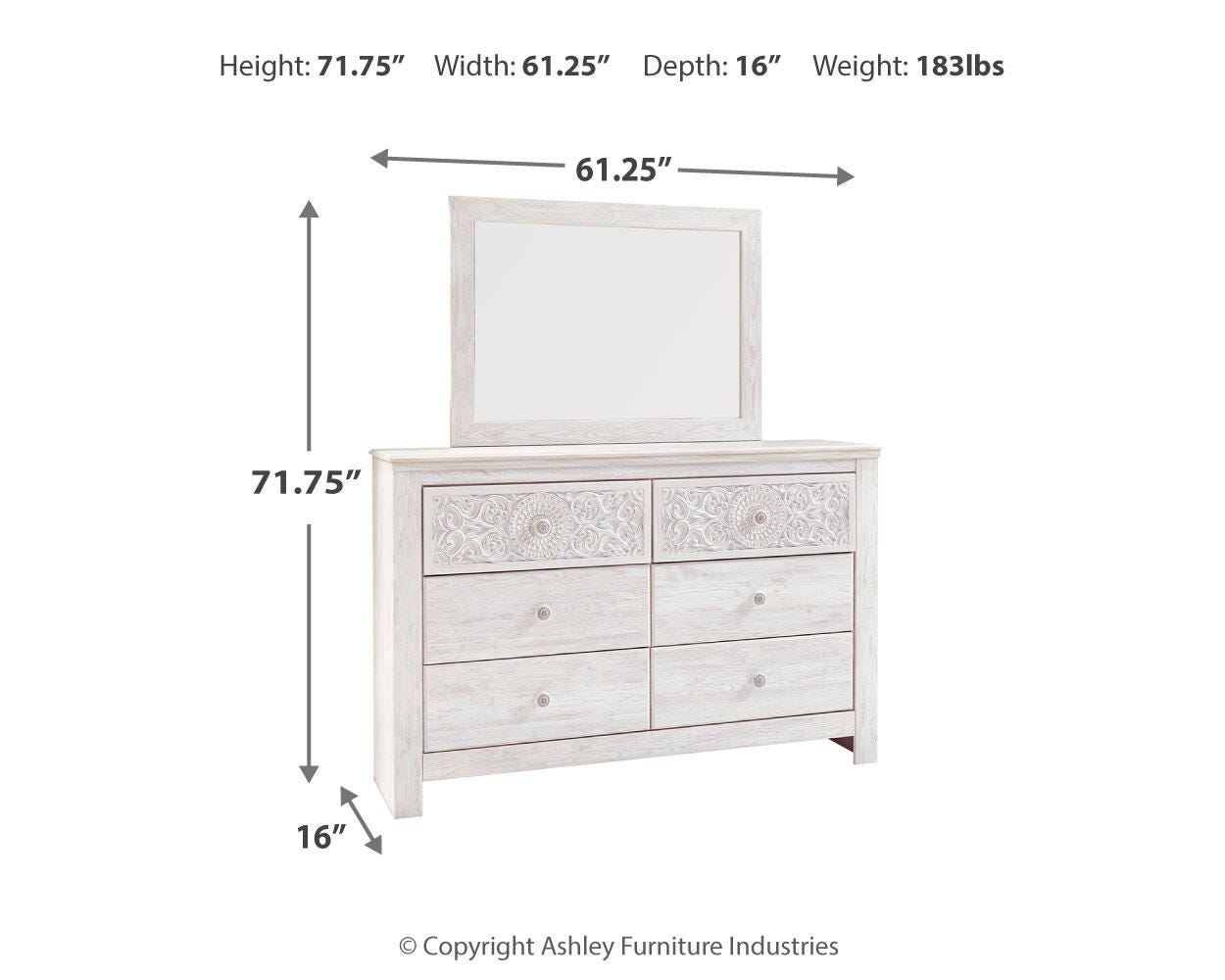 Paxberry Bedroom Set - Luxury Home Furniture (MI)