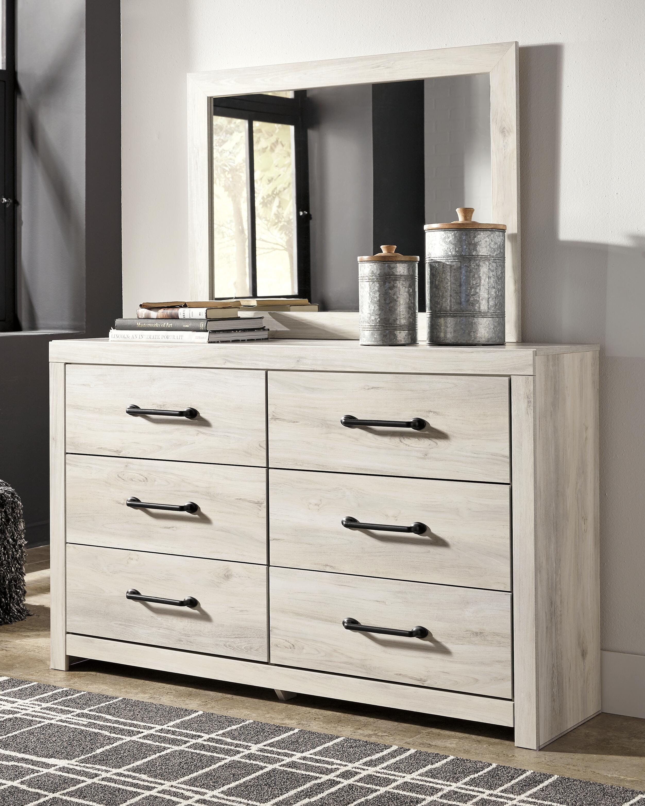 Cambeck Dresser and Mirror - Luxury Home Furniture (MI)
