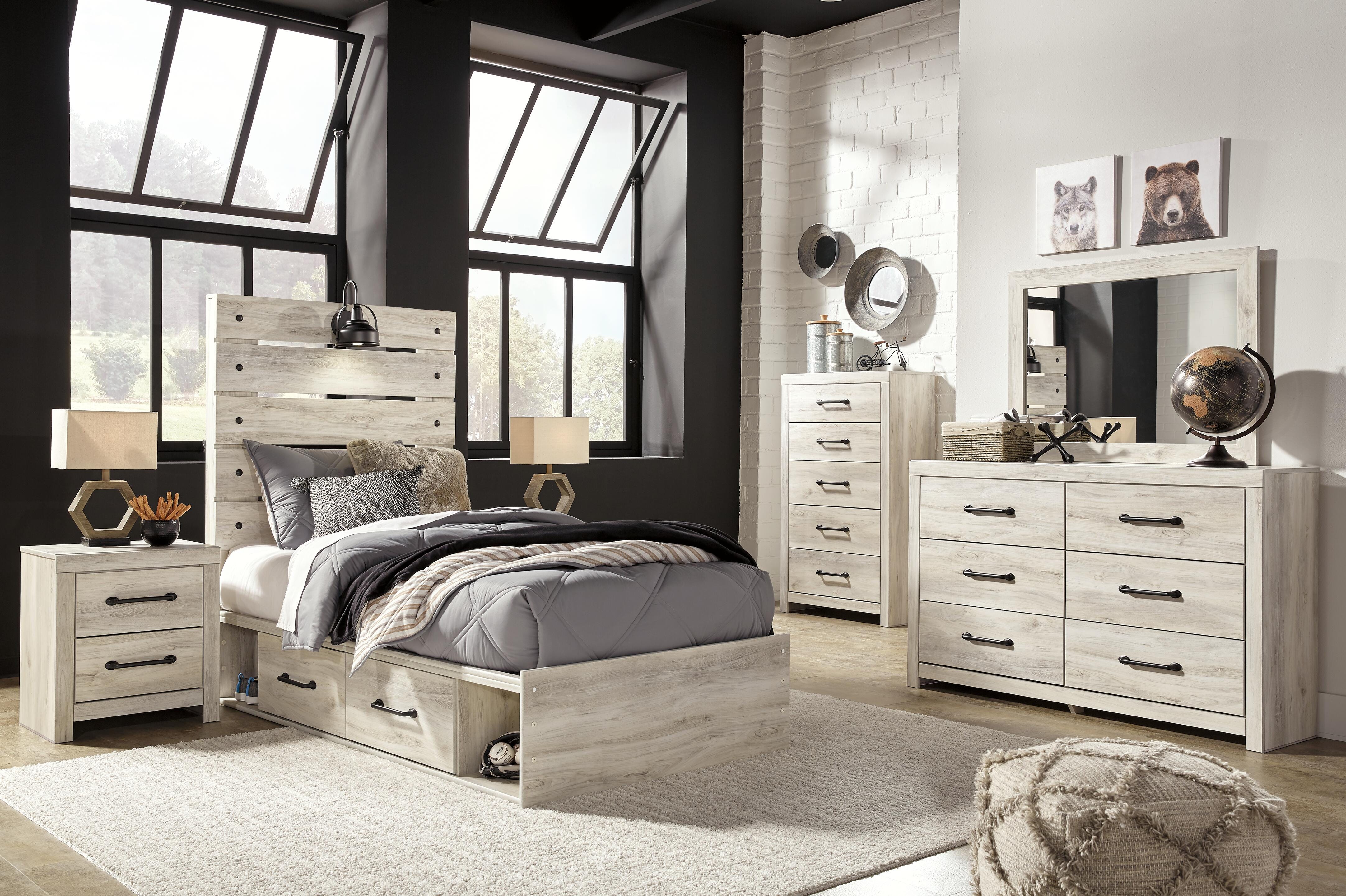 Cambeck Bed with 4 Storage Drawers - Luxury Home Furniture (MI)