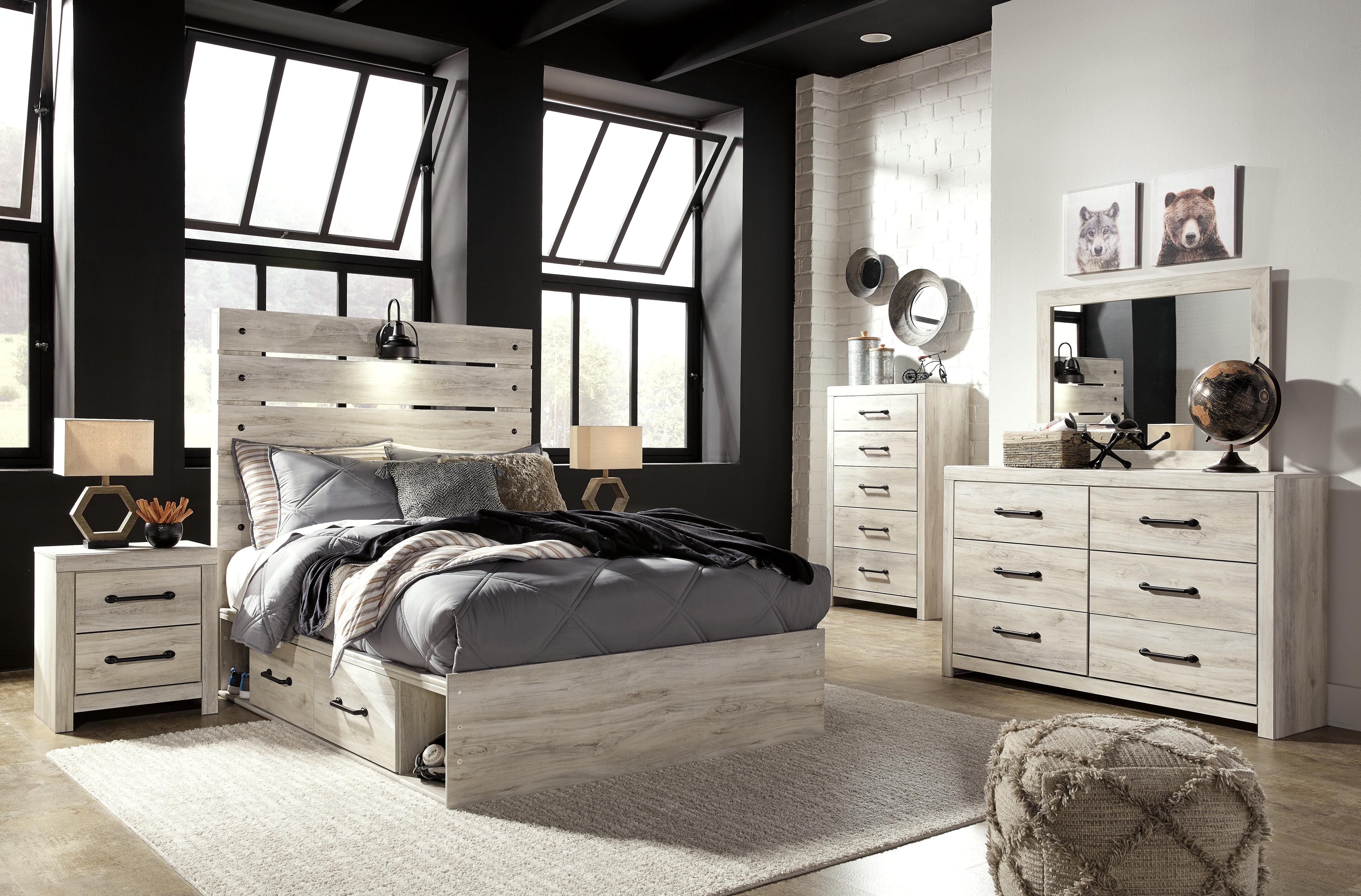 Cambeck Bed with 4 Storage Drawers - Luxury Home Furniture (MI)