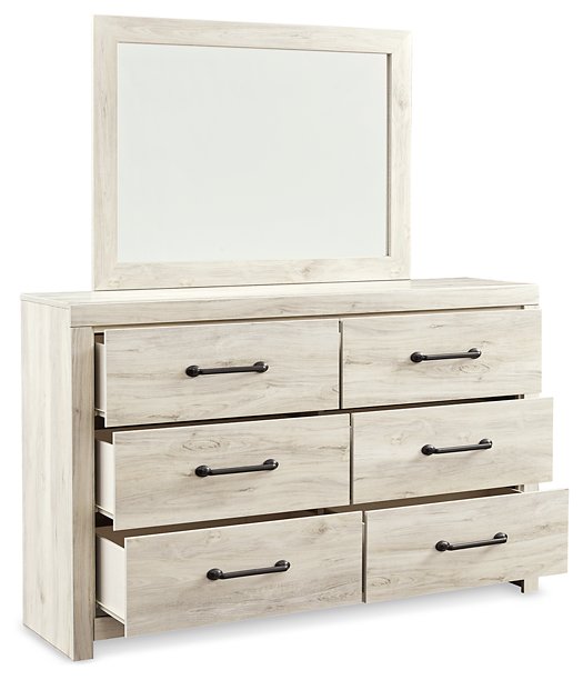 Cambeck Dresser and Mirror - Luxury Home Furniture (MI)
