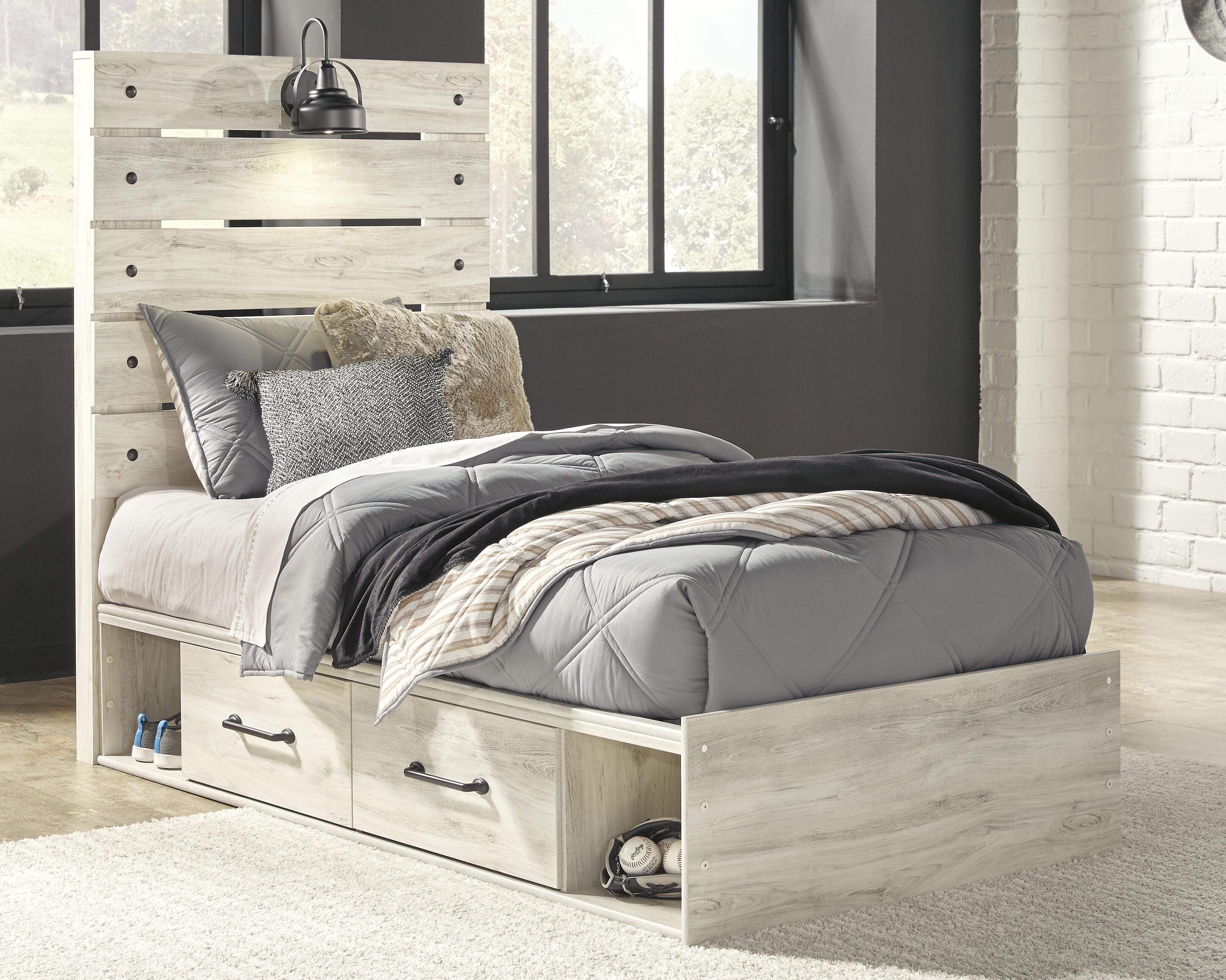 Cambeck Bed with 4 Storage Drawers - Luxury Home Furniture (MI)