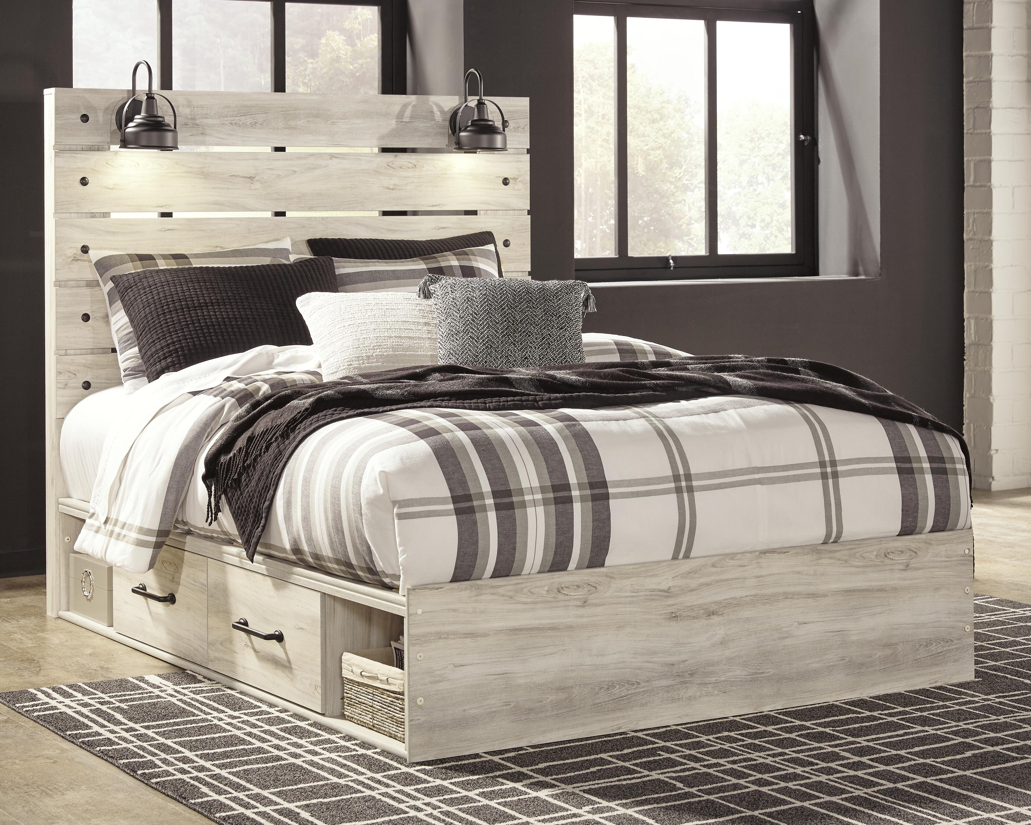 Cambeck Bed with 4 Storage Drawers - Luxury Home Furniture (MI)