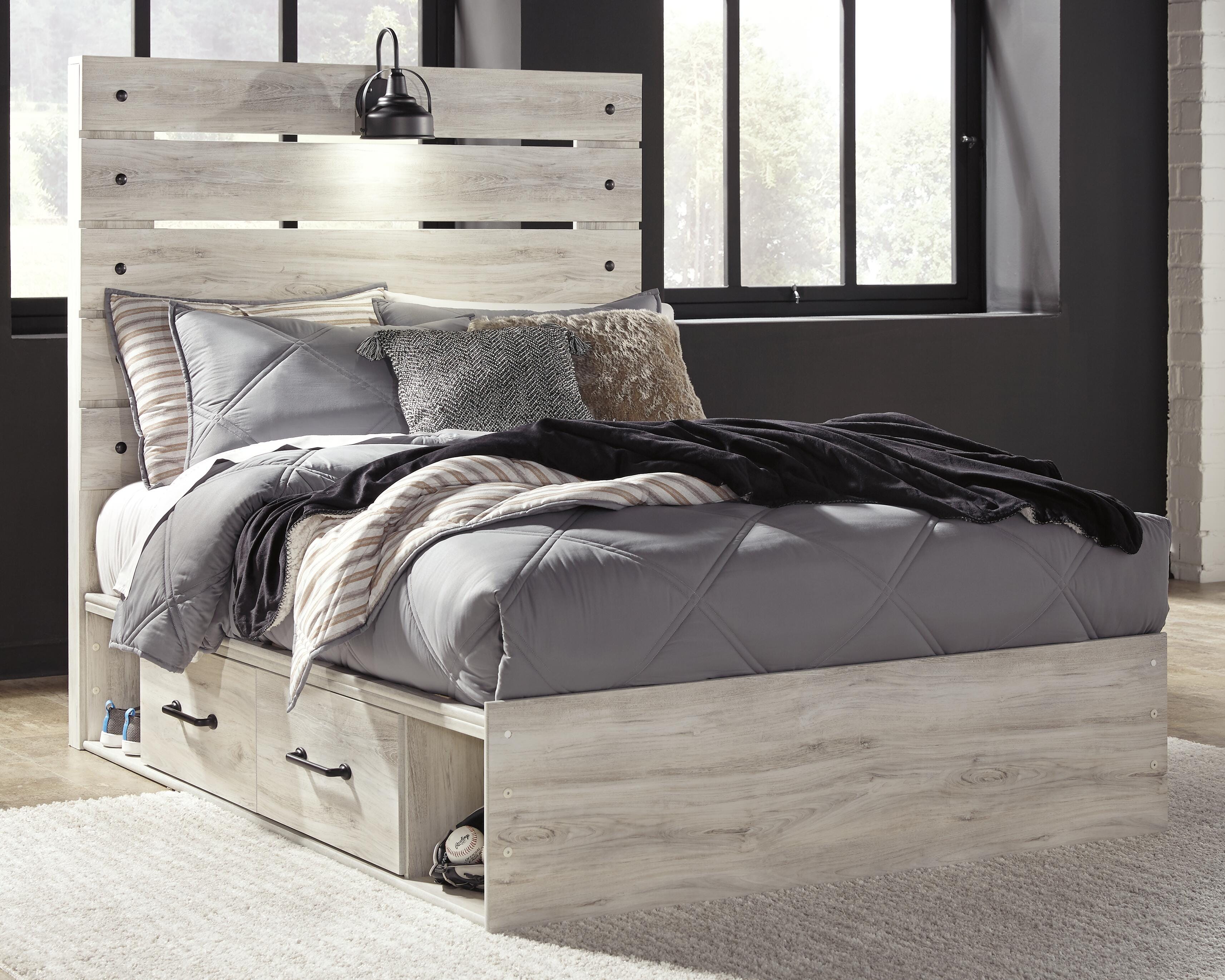 Cambeck Youth Bed with 2 Storage Drawers - Luxury Home Furniture (MI)
