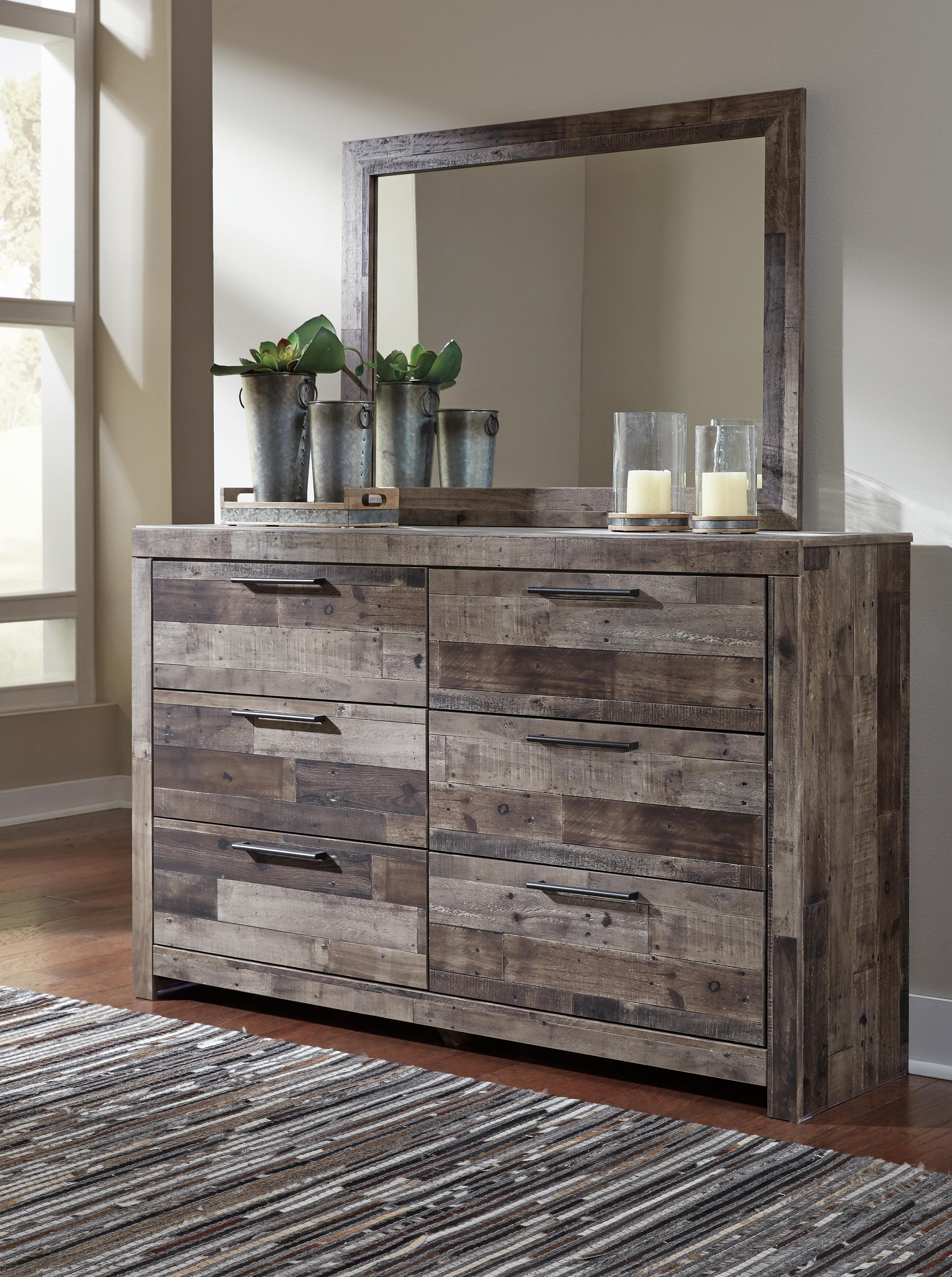 Derekson Dresser and Mirror - Luxury Home Furniture (MI)