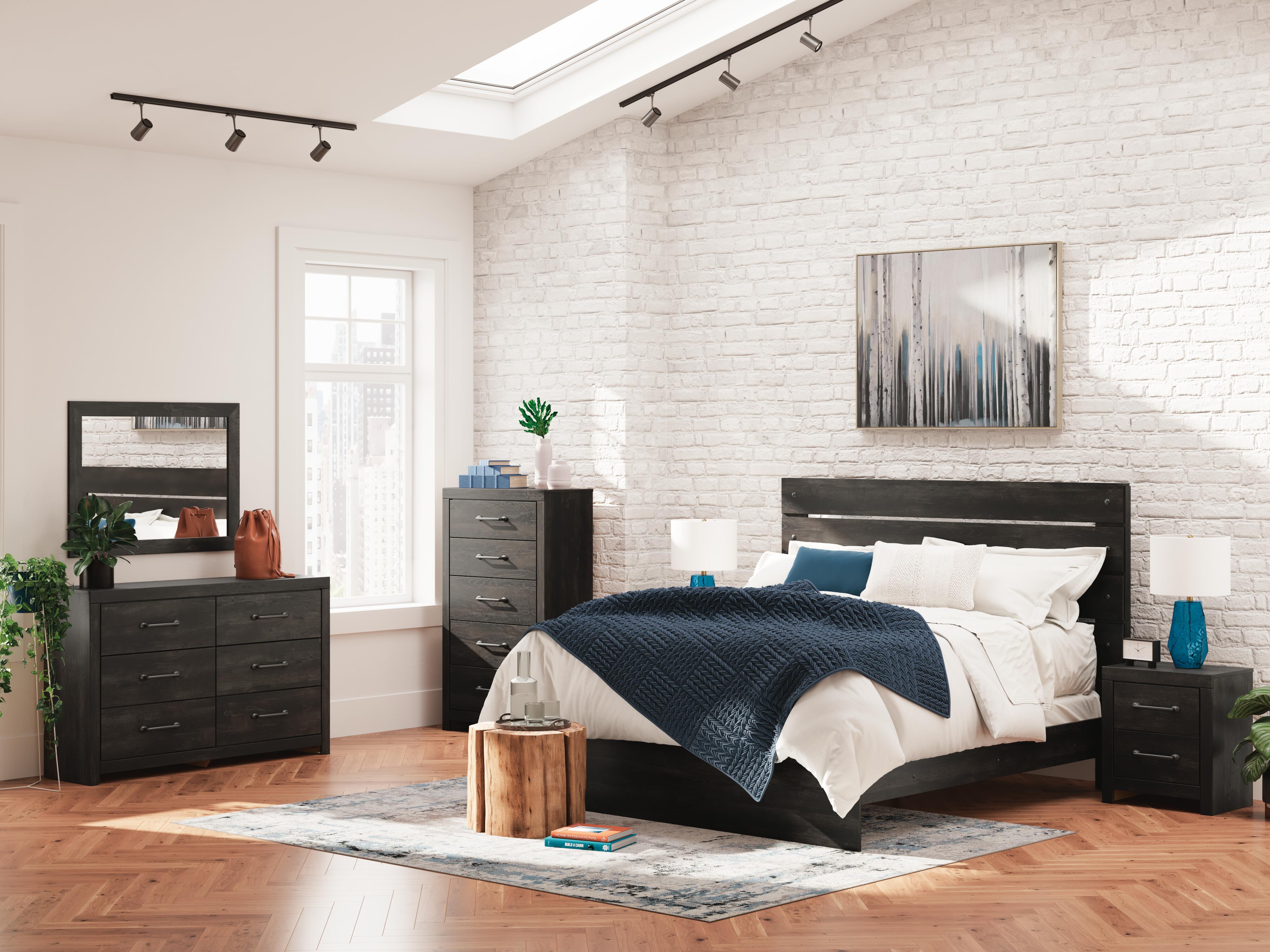 Hollivern Dresser and Mirror - Luxury Home Furniture (MI)