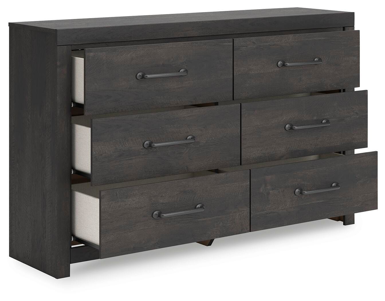 Hollivern Dresser and Mirror - Luxury Home Furniture (MI)