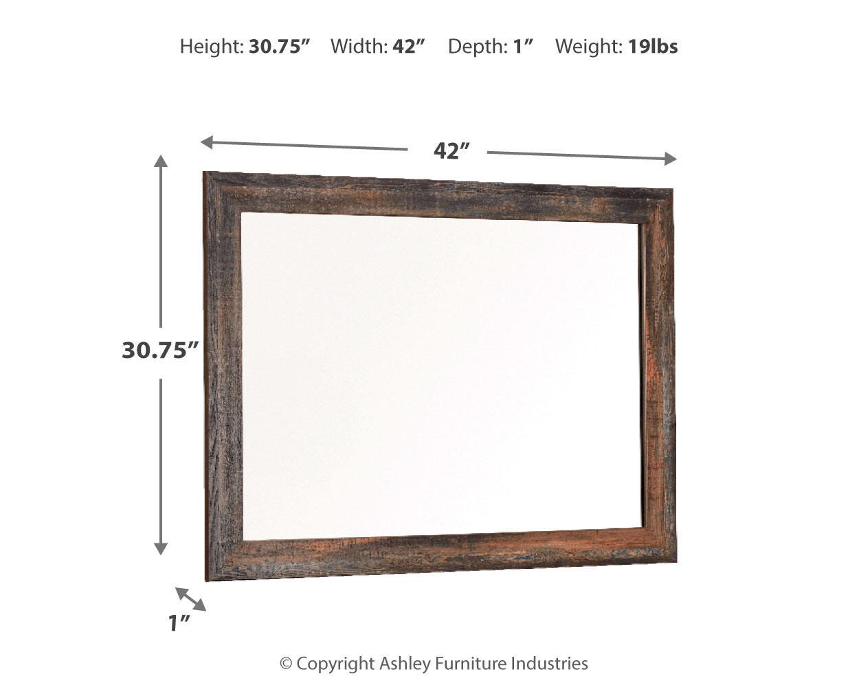 Drystan Bedroom Mirror - Luxury Home Furniture (MI)