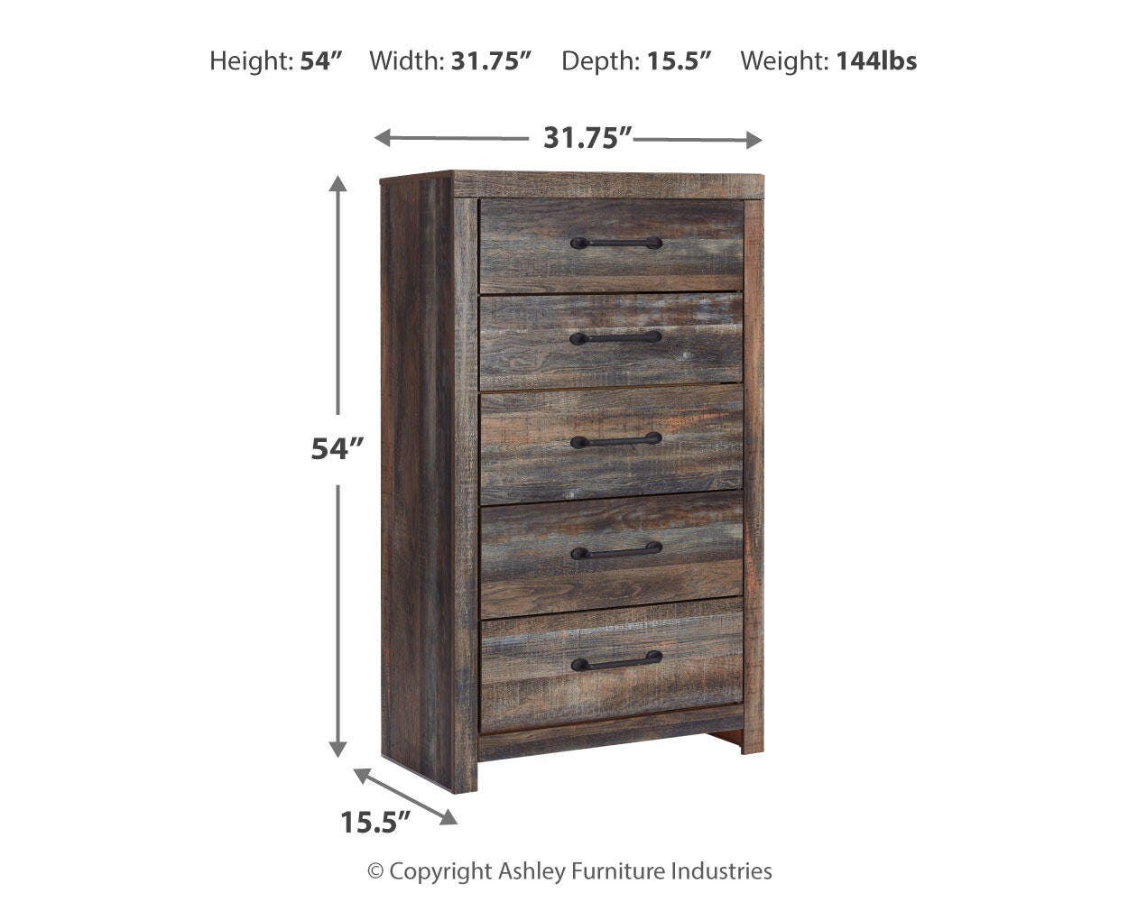 Drystan Chest of Drawers - Luxury Home Furniture (MI)