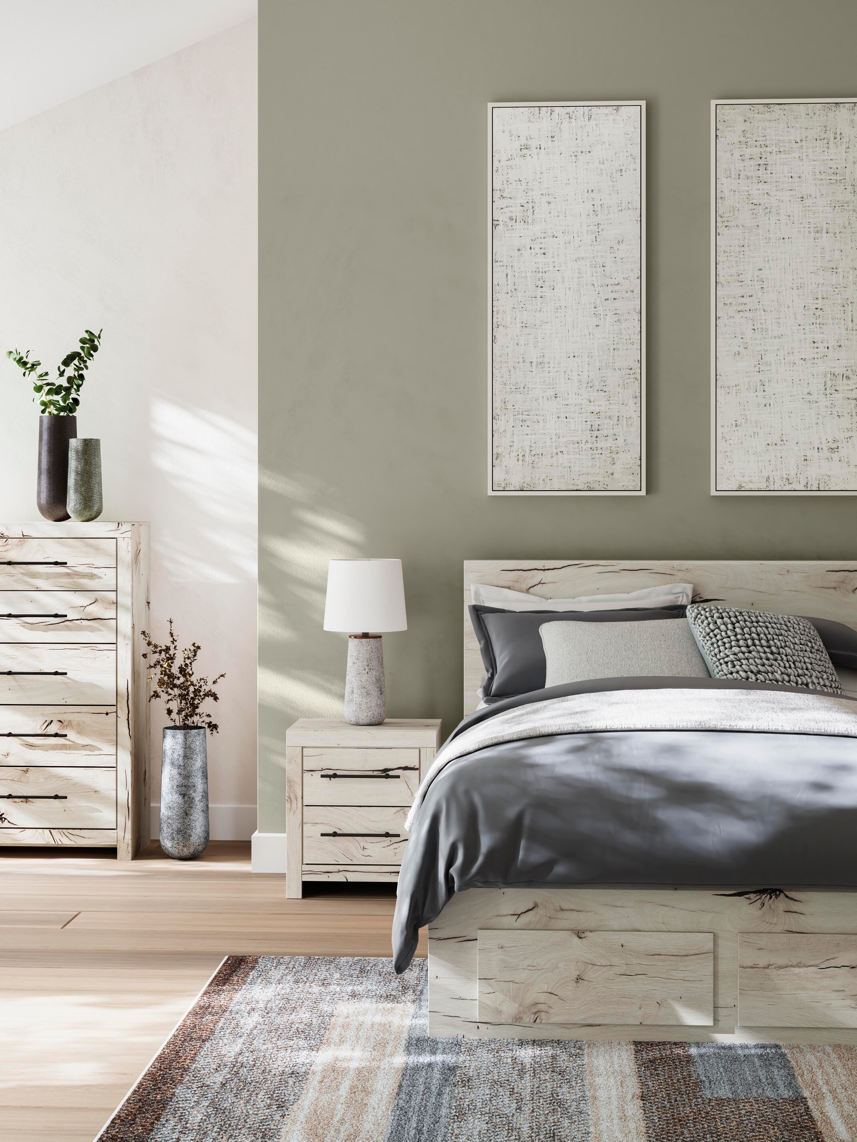 Lawroy Panel Storage Bed - Luxury Home Furniture (MI)