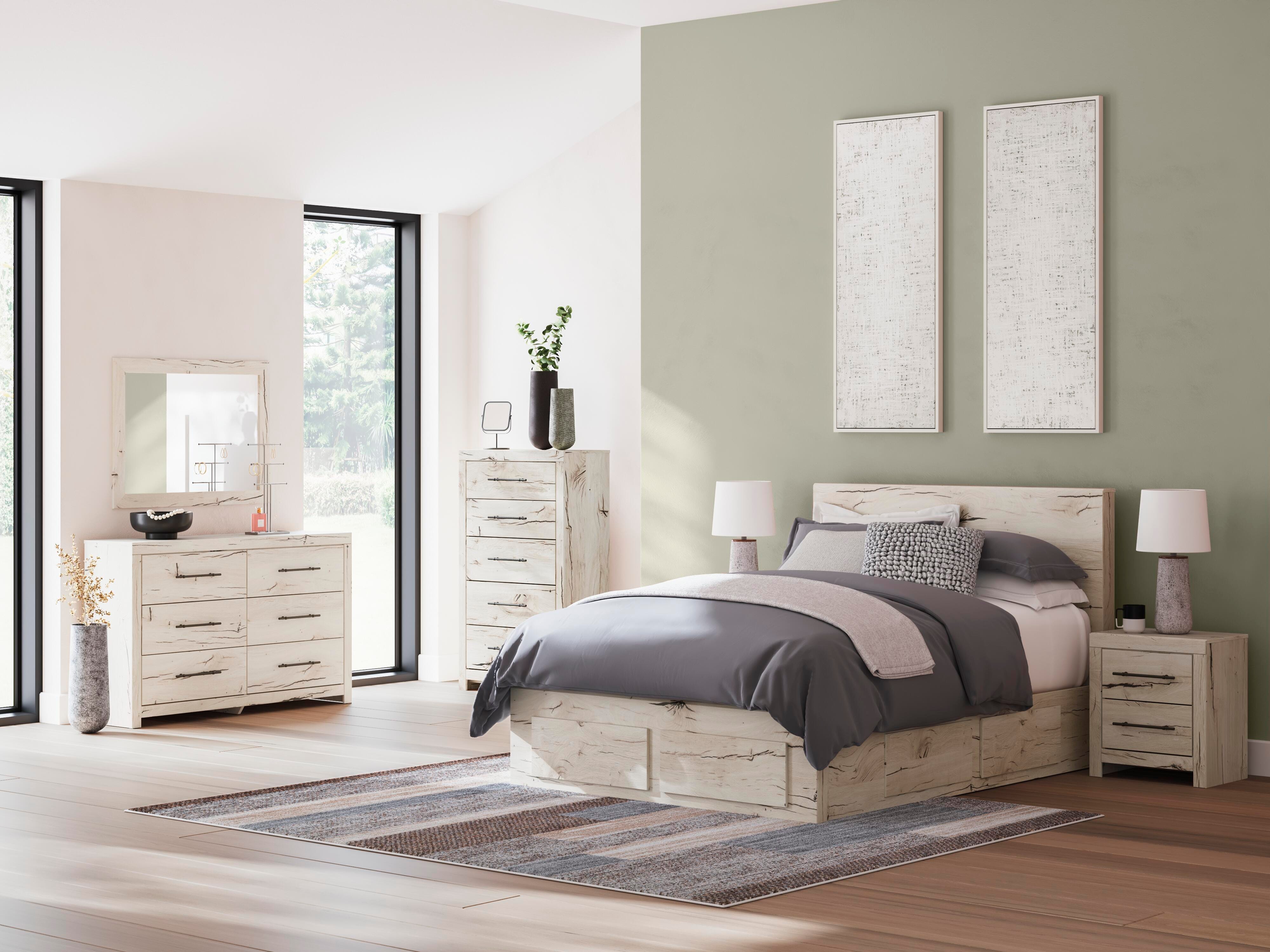 Lawroy Panel Storage Bed - Luxury Home Furniture (MI)