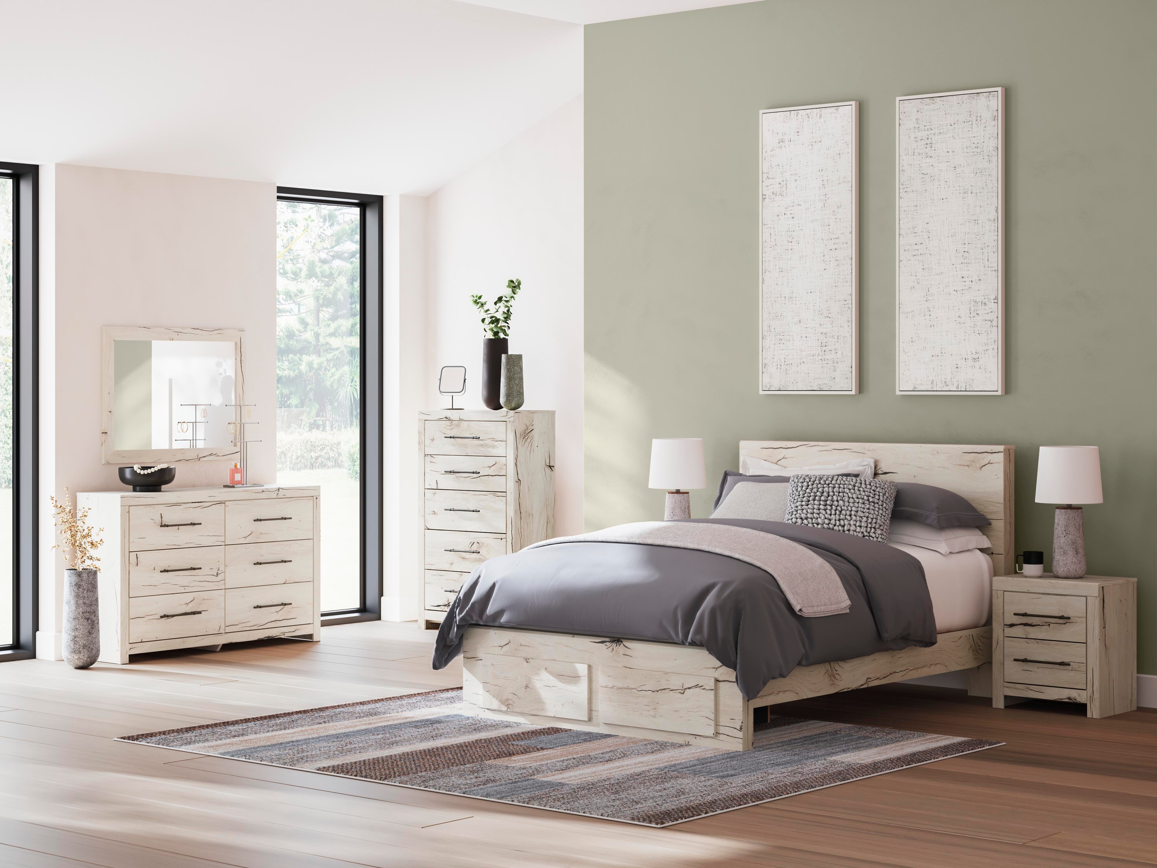 Lawroy Panel Storage Bed - Luxury Home Furniture (MI)