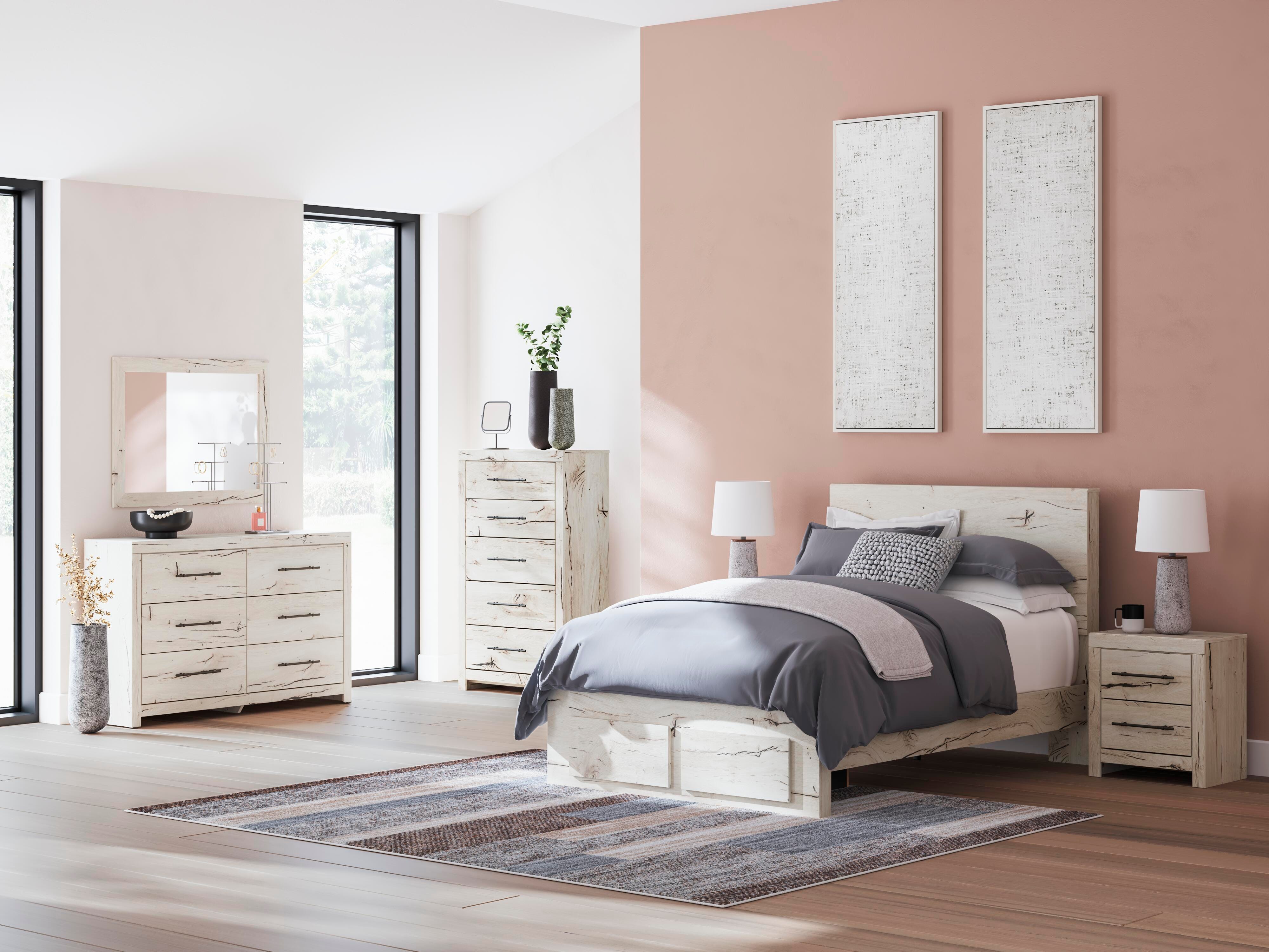 Lawroy Panel Storage Bed - Luxury Home Furniture (MI)