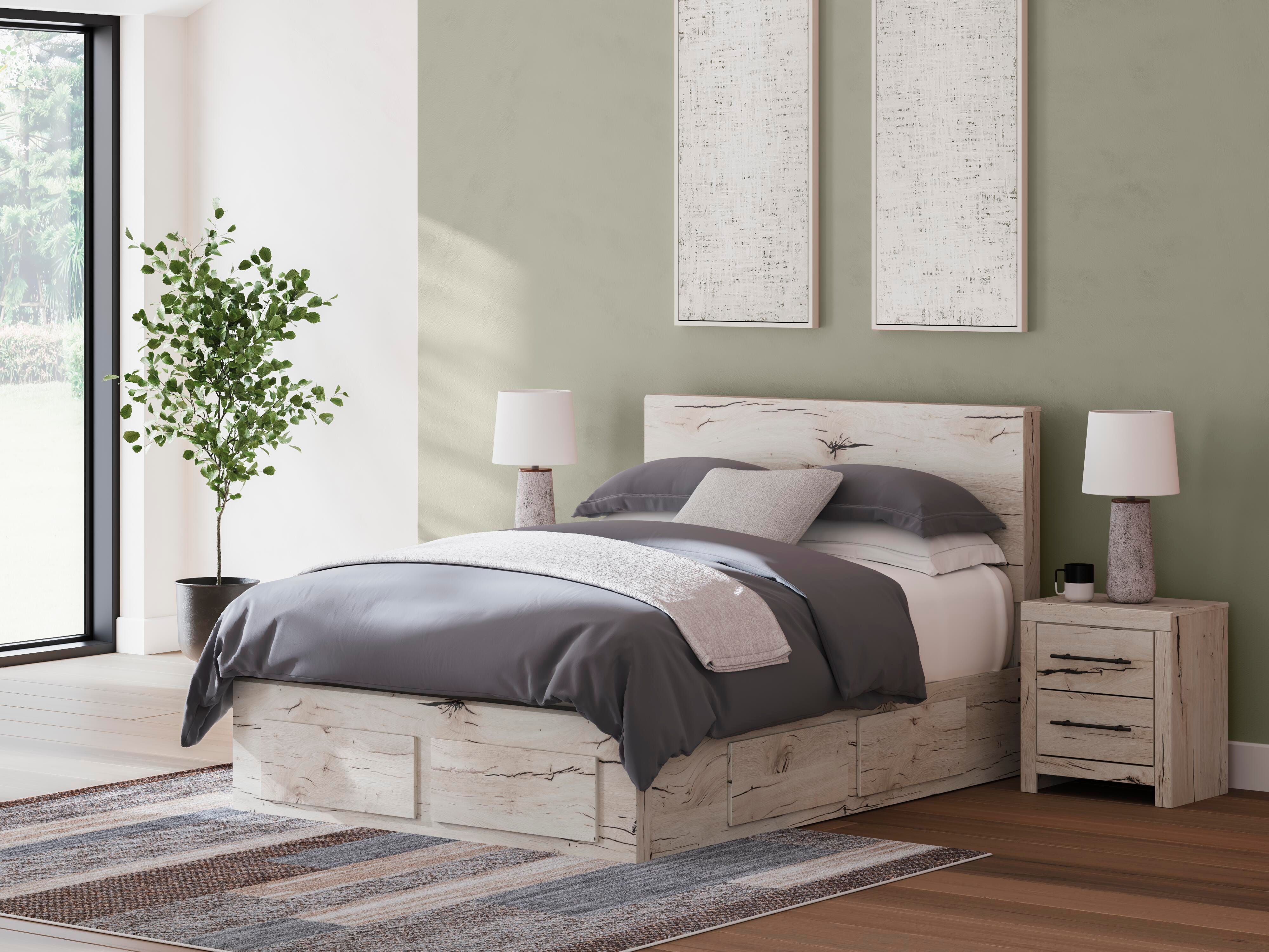 Lawroy Panel Storage Bed - Luxury Home Furniture (MI)