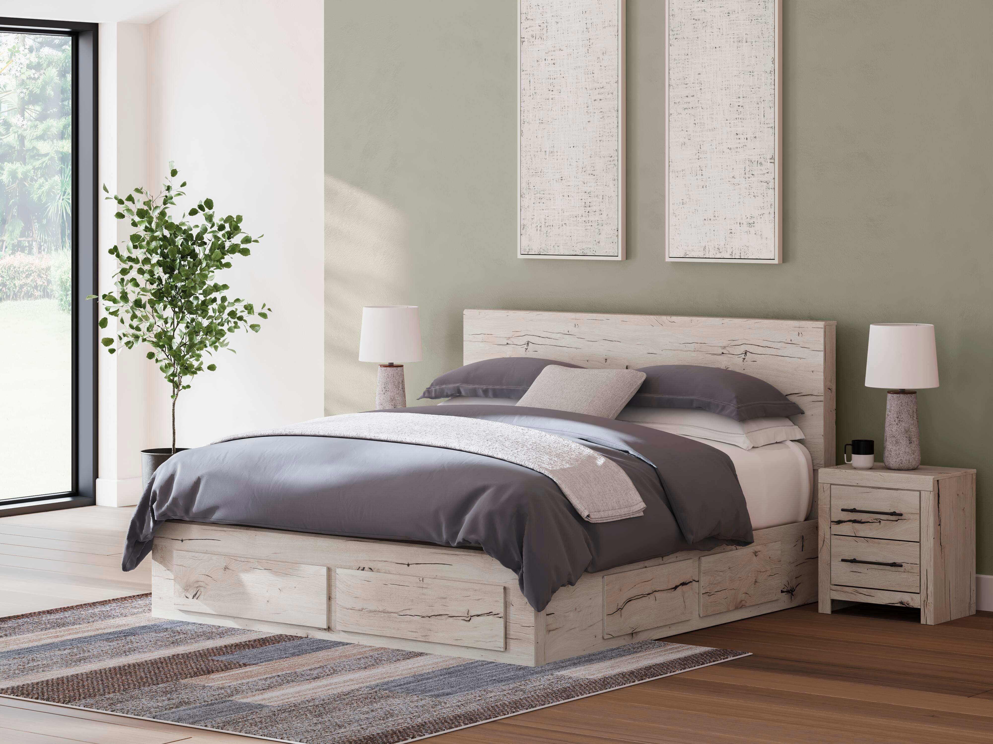 Lawroy Panel Storage Bed - Luxury Home Furniture (MI)