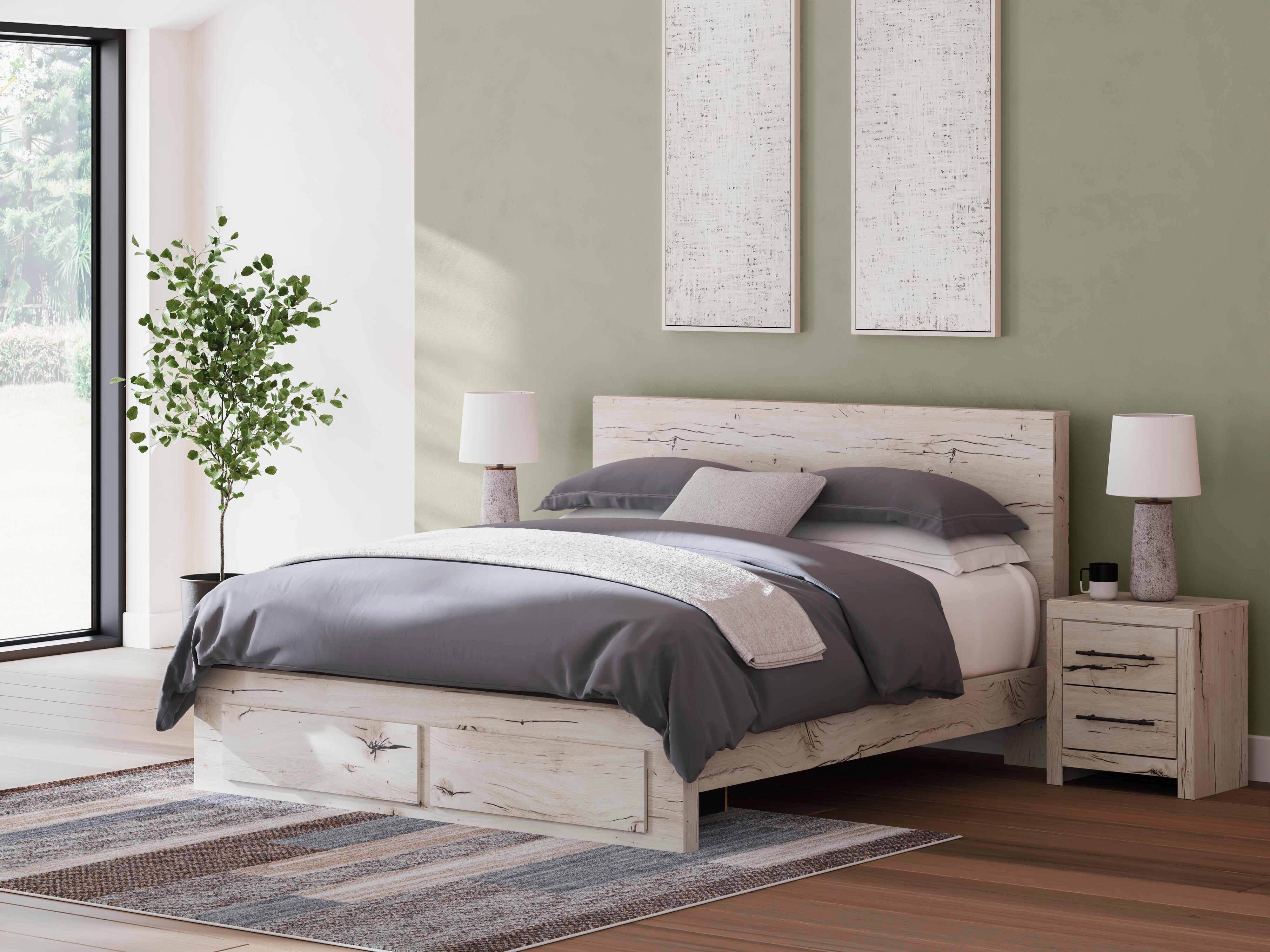 Lawroy Panel Storage Bed - Luxury Home Furniture (MI)