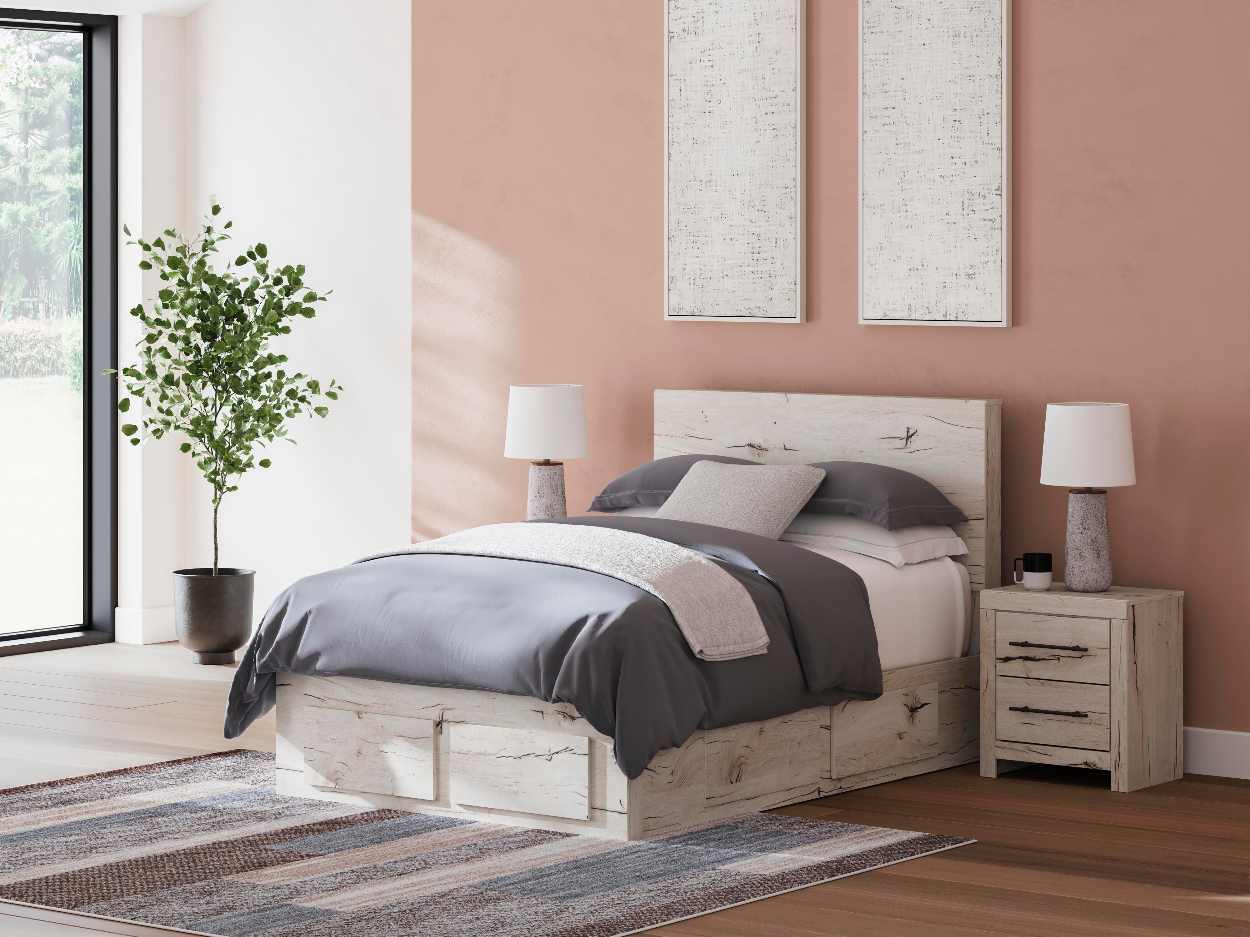 Lawroy Panel Storage Bed - Luxury Home Furniture (MI)