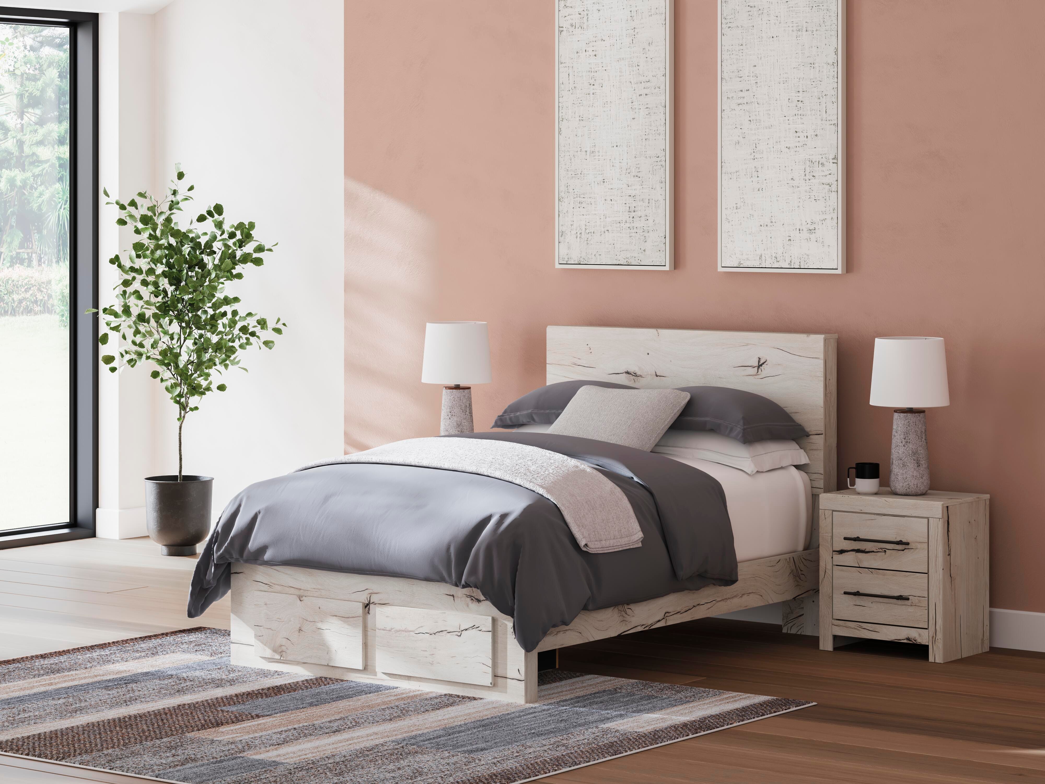 Lawroy Panel Storage Bed - Luxury Home Furniture (MI)