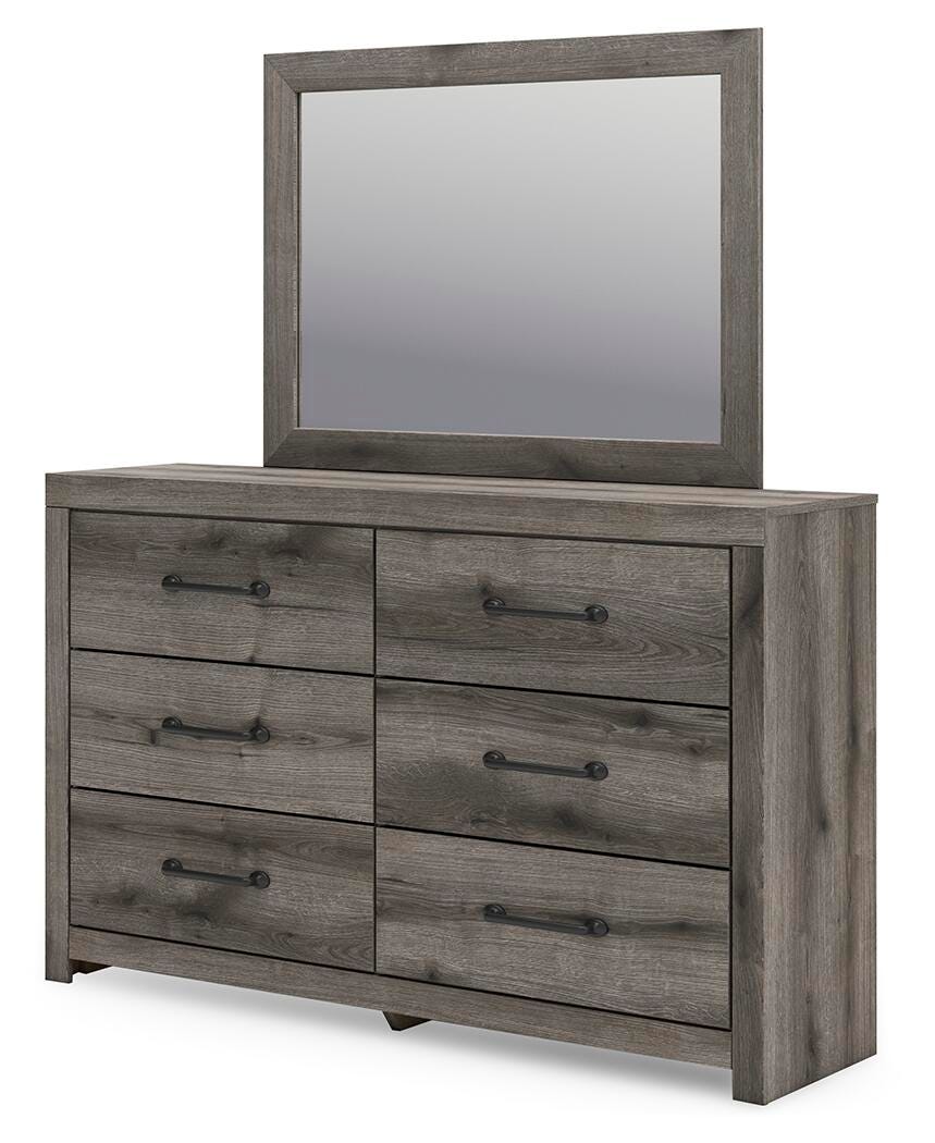 Graystorm Dresser and Mirror - Luxury Home Furniture (MI)