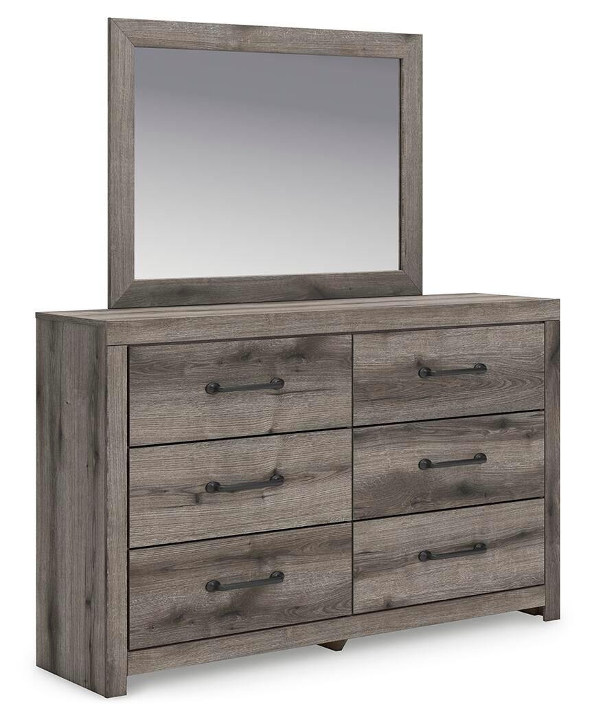 Graystorm Dresser and Mirror - Luxury Home Furniture (MI)