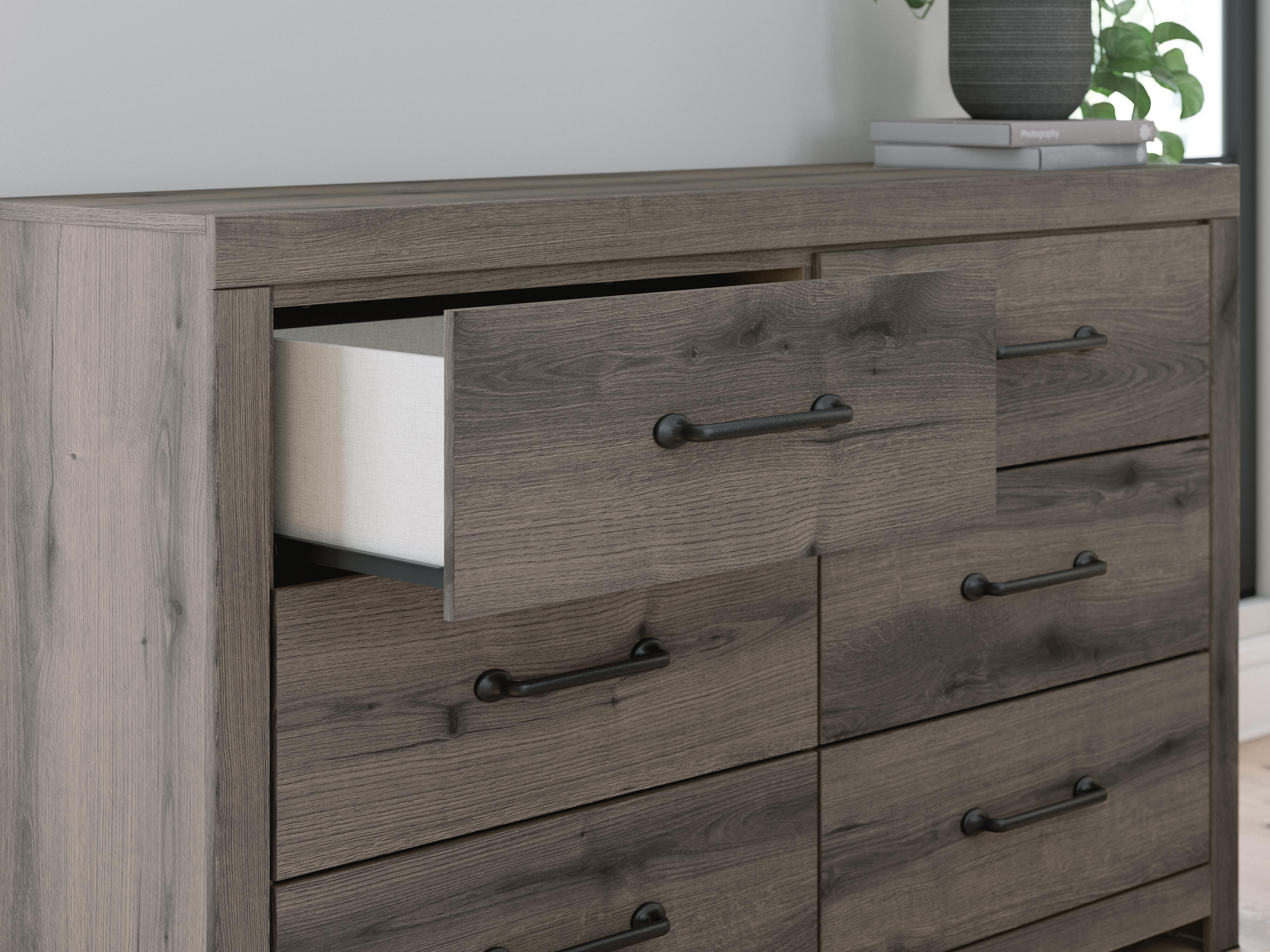 Graystorm Dresser and Mirror - Luxury Home Furniture (MI)