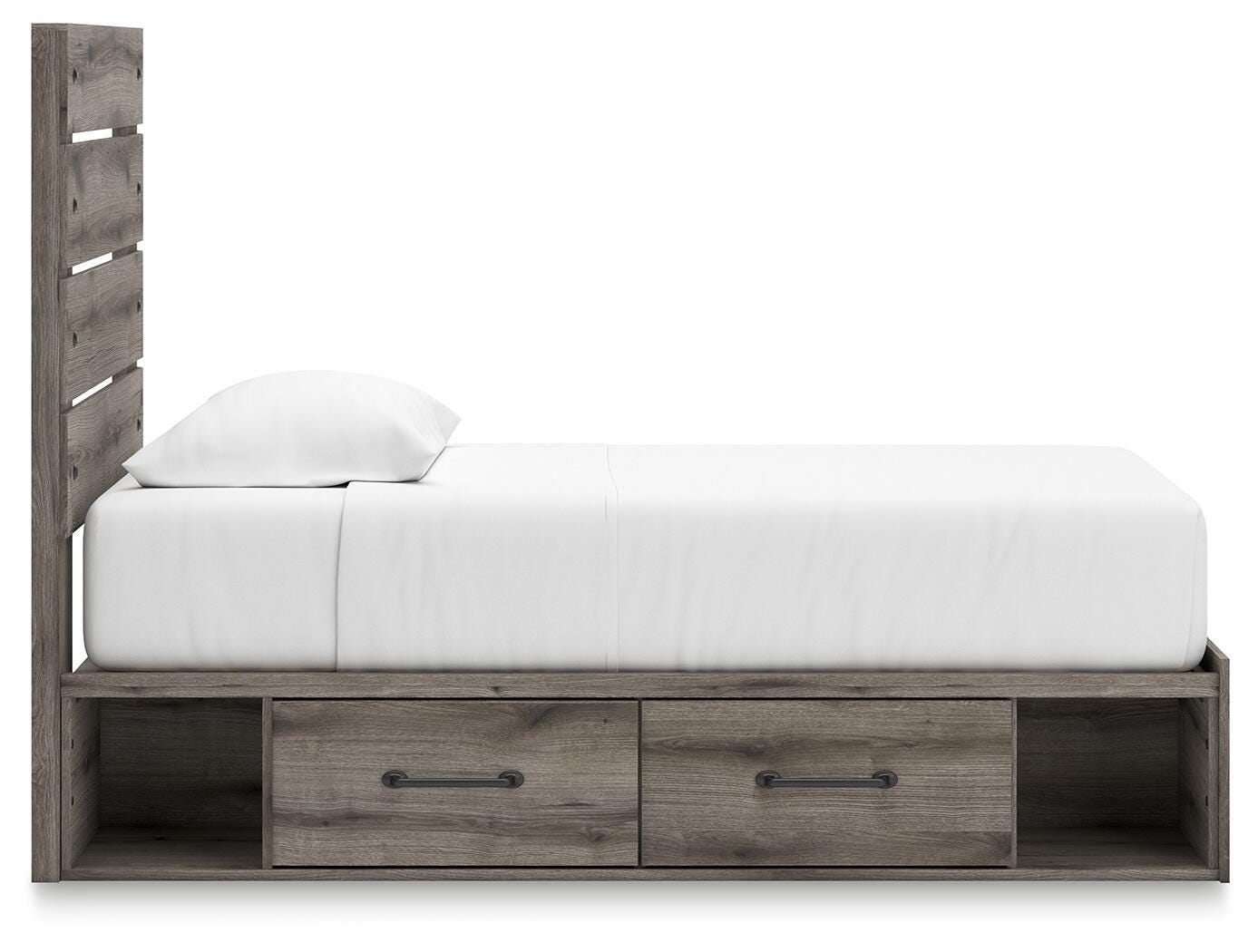 Graystorm Bed with Storage - Luxury Home Furniture (MI)