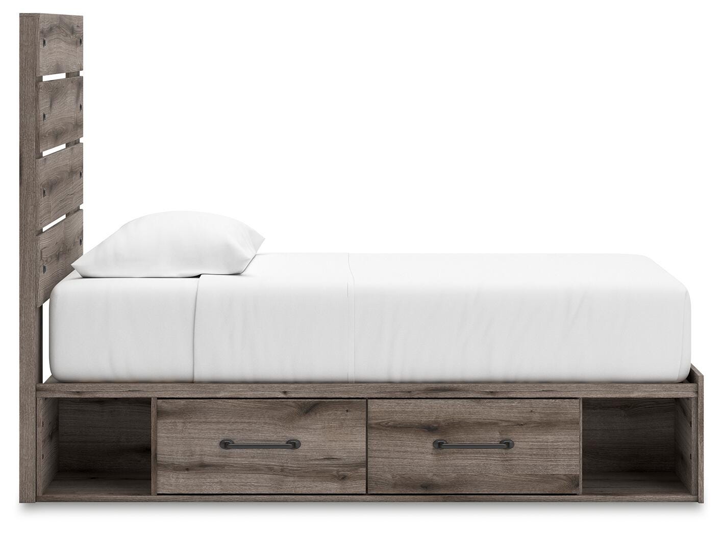 Graystorm Bed with Storage - Luxury Home Furniture (MI)