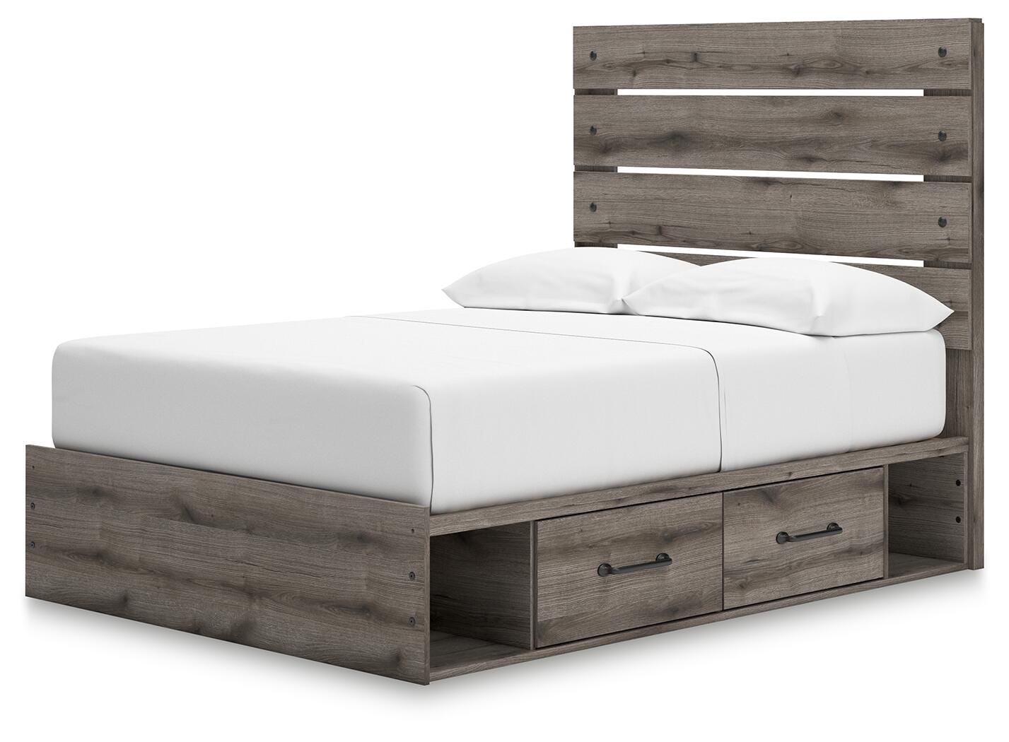 Graystorm Bed with Storage - Luxury Home Furniture (MI)