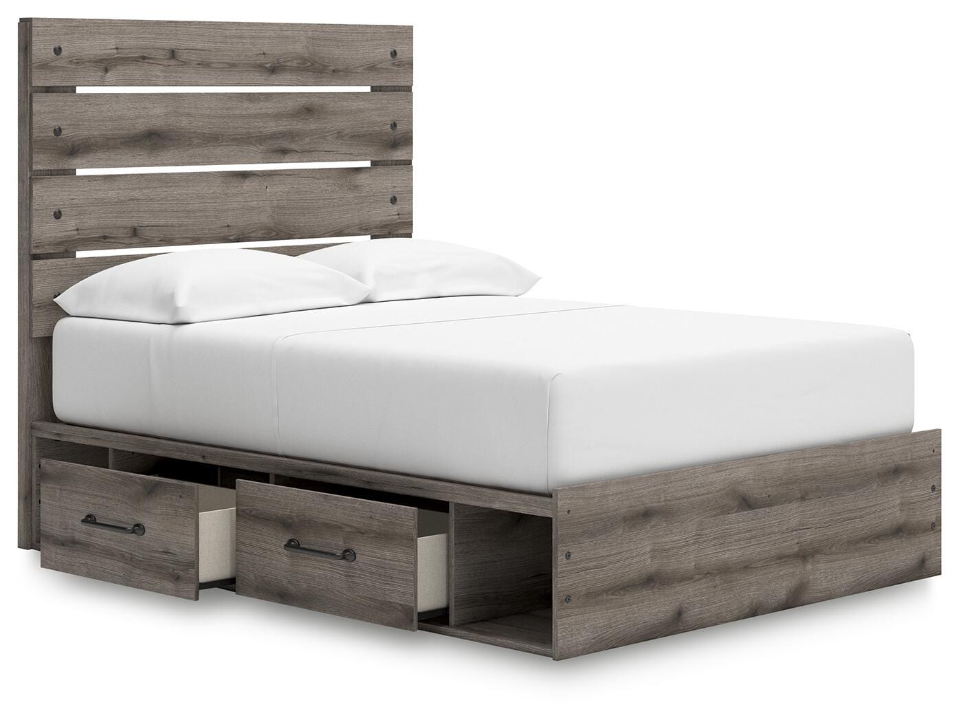 Graystorm Bed with Storage - Luxury Home Furniture (MI)