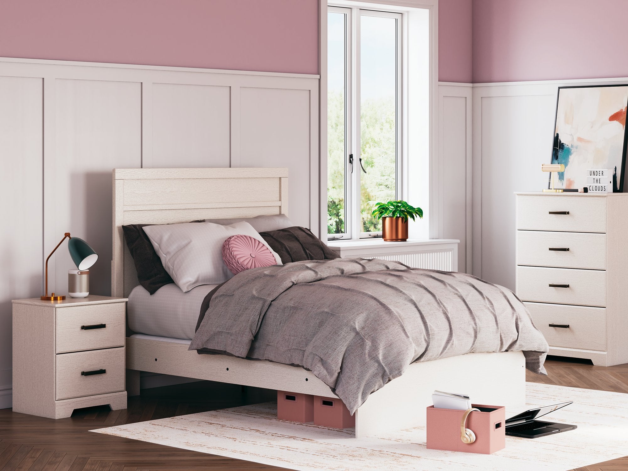 Stelsie Bed - Luxury Home Furniture (MI)