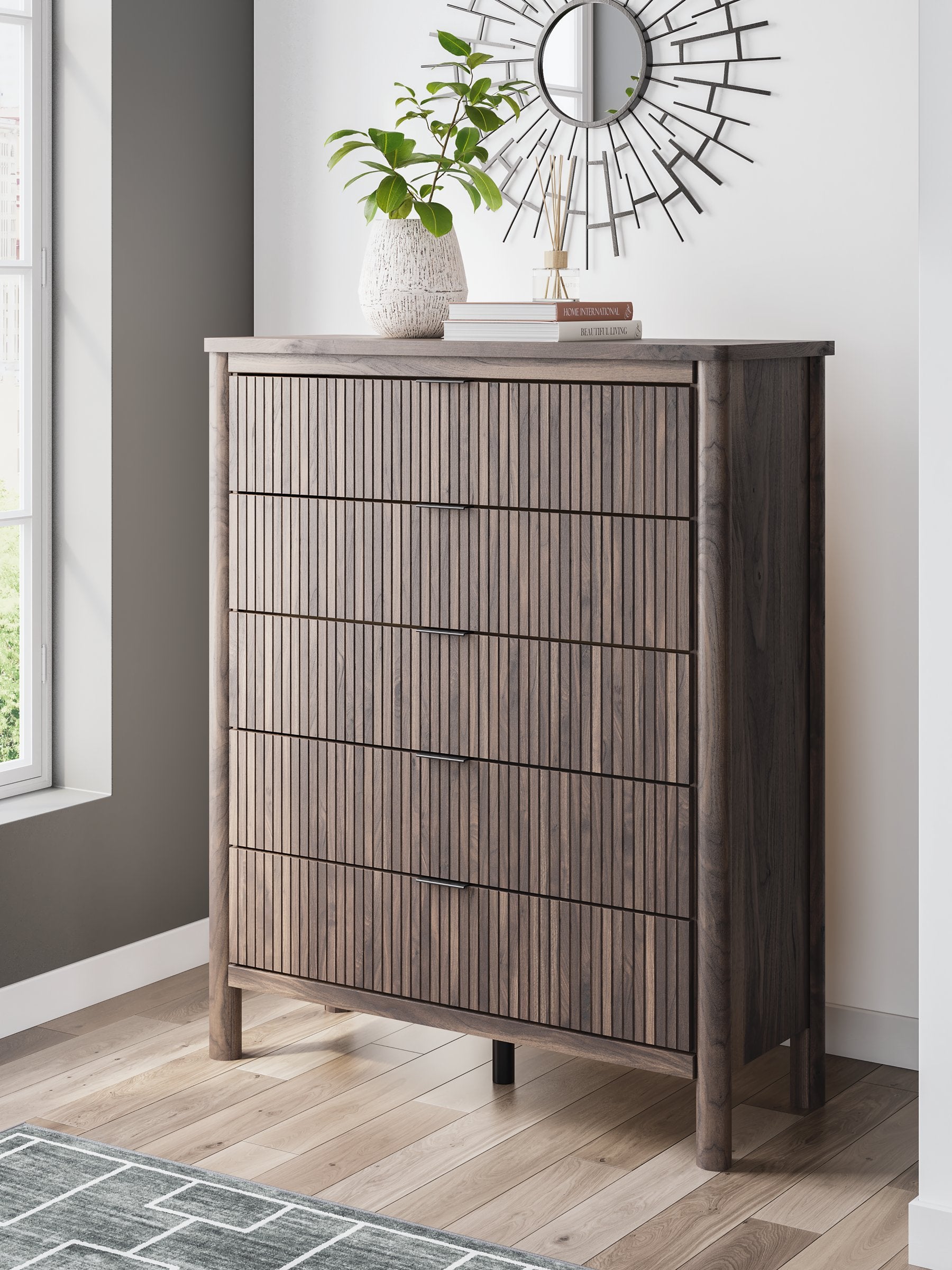 Pamytta Wide Chest of Drawers - Luxury Home Furniture (MI)