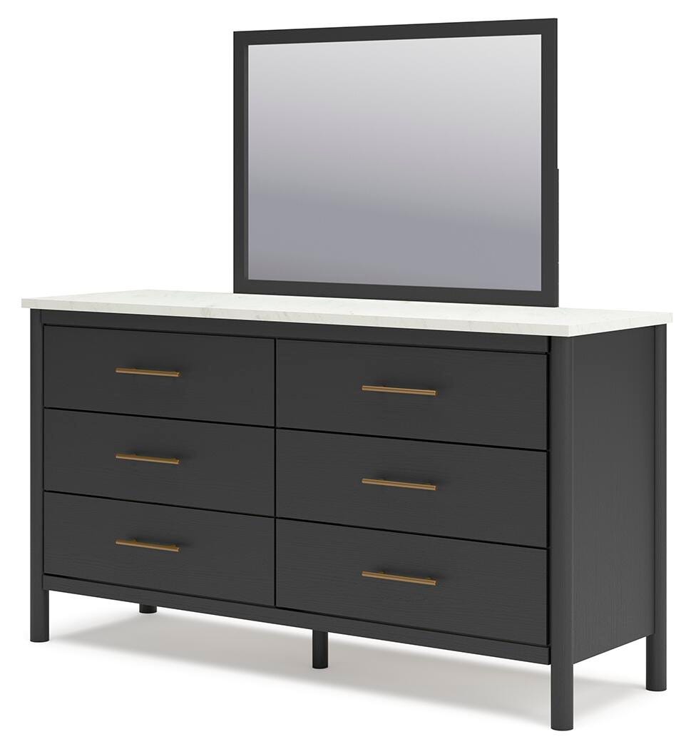 Cadmori Dresser and Mirror - Luxury Home Furniture (MI)