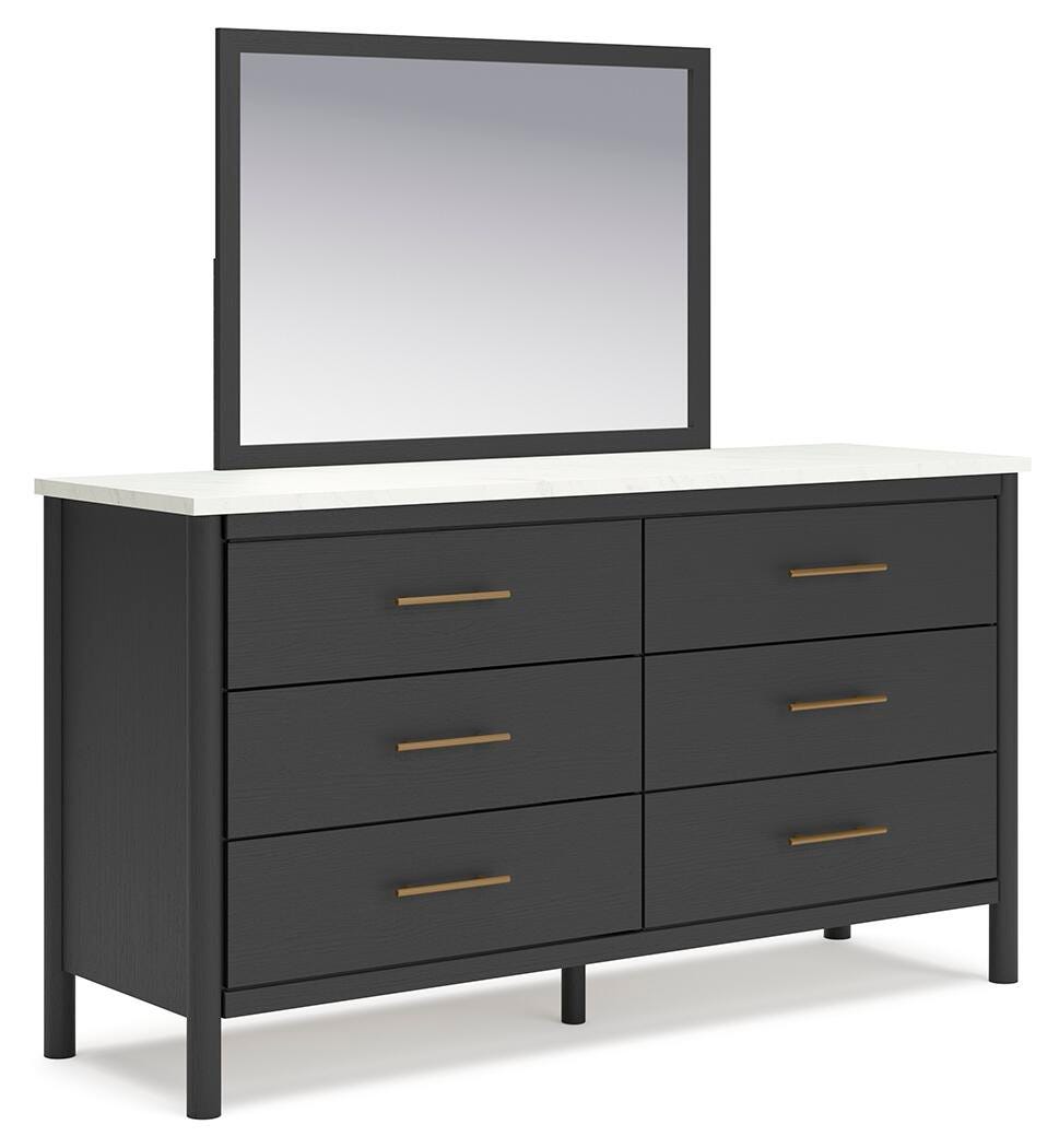 Cadmori Dresser and Mirror - Luxury Home Furniture (MI)