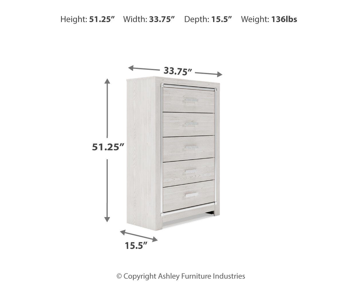 Altyra Chest of Drawers - Luxury Home Furniture (MI)