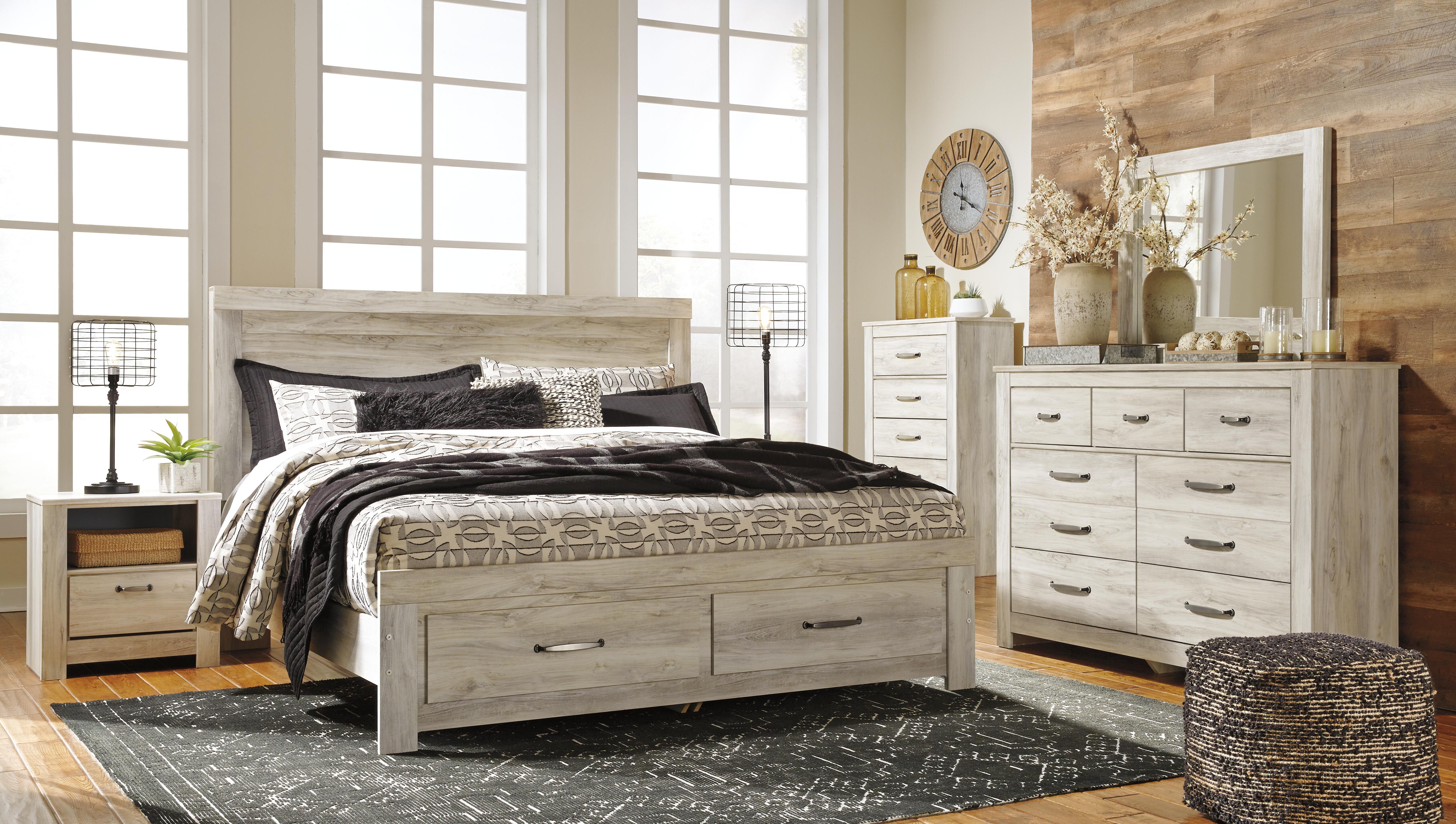 Bellaby Bed with 2 Storage Drawers - Luxury Home Furniture (MI)